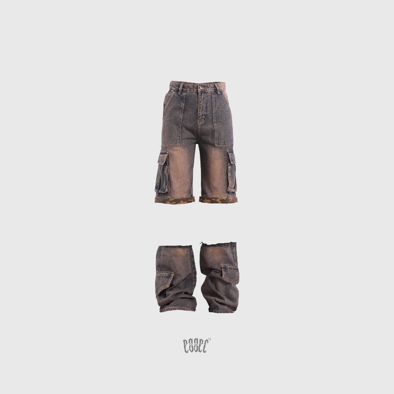 Essec Convertible Cargo Denim/Short