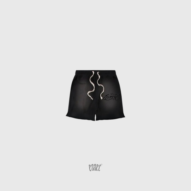 Black Essec Shorts