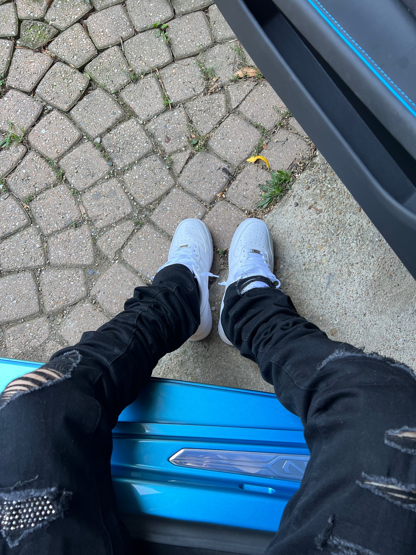 Stacked Black Vvs Denim