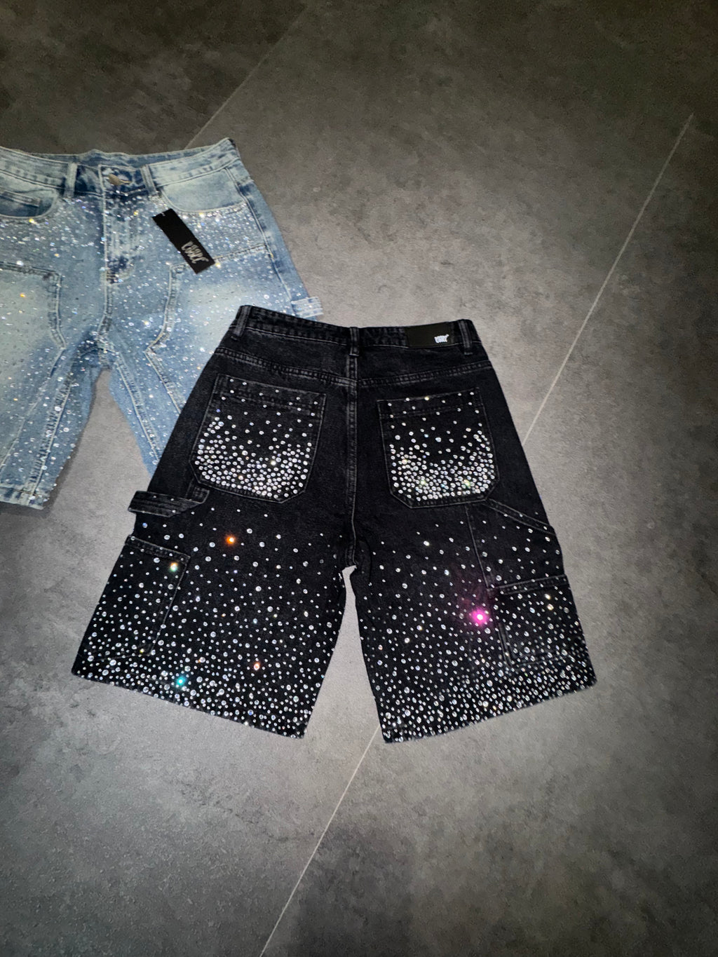 Essec Diamond Black Shorts