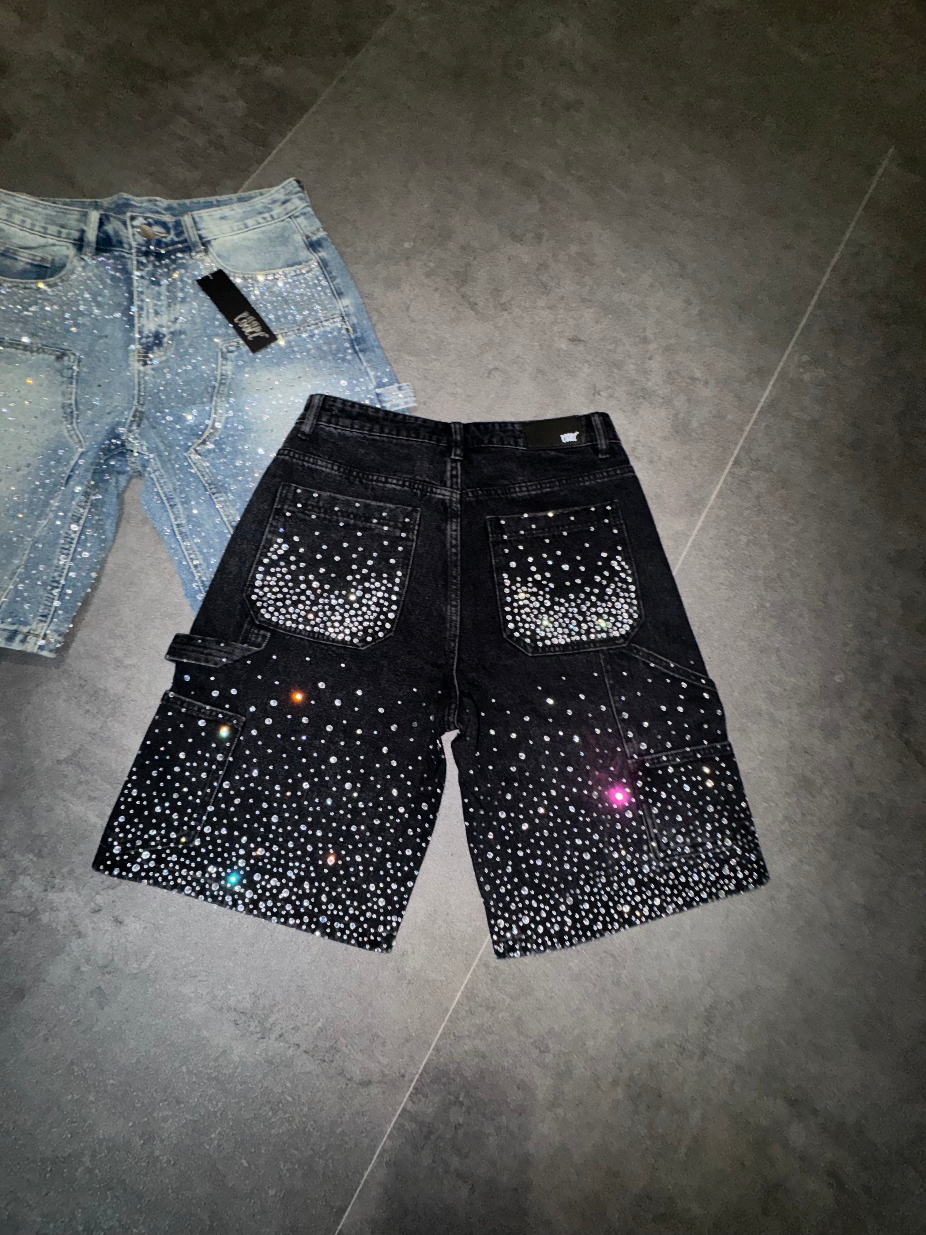 Essec Diamond Black Shorts