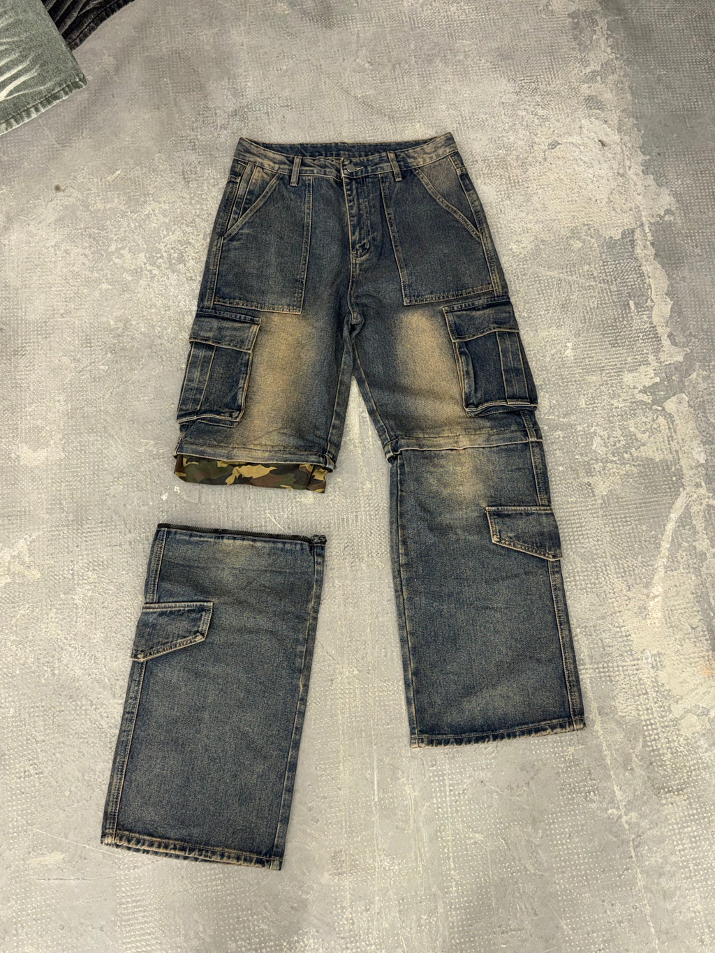 Cargo Double Denim (24h Shipping)