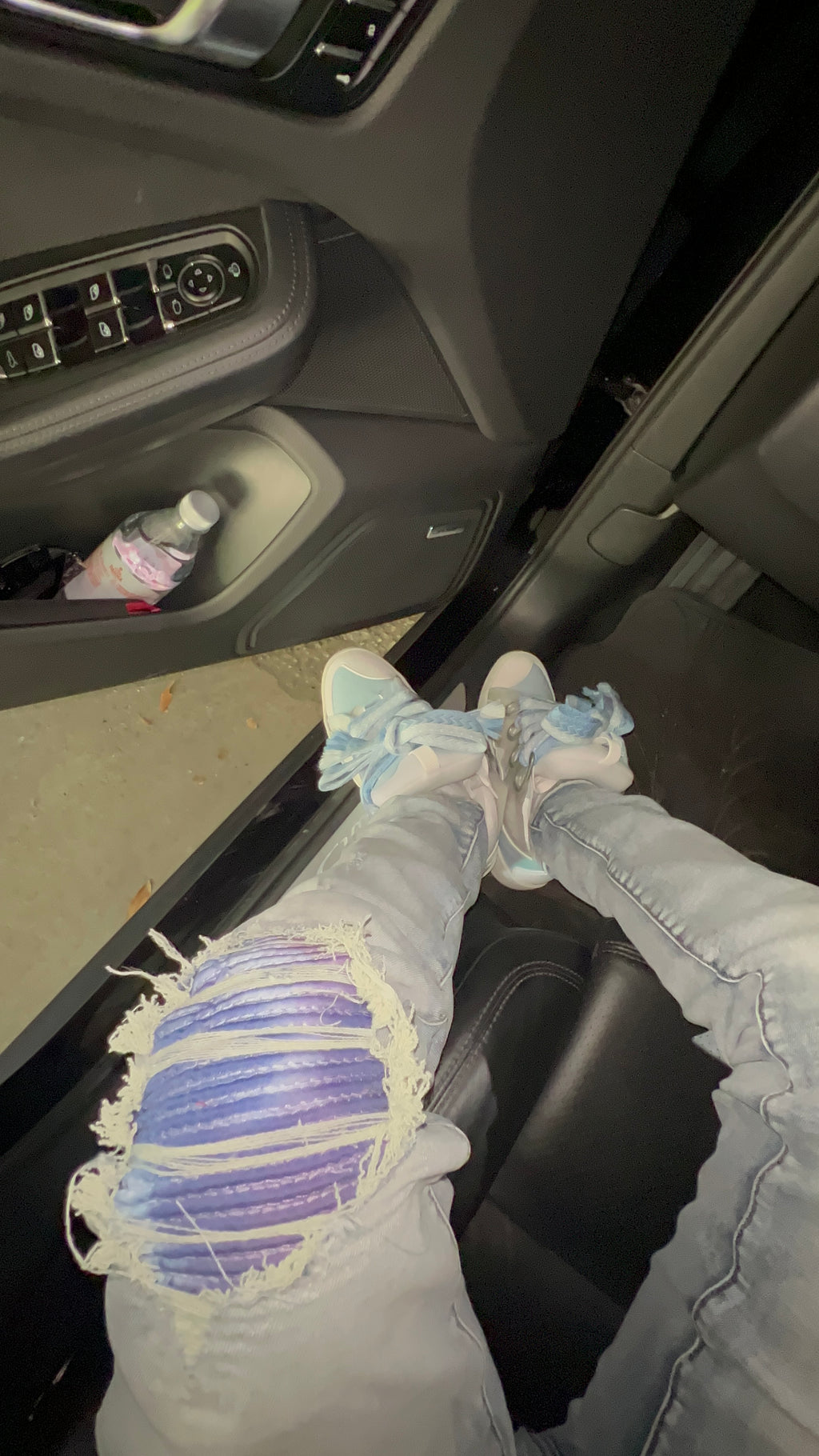 Blue Shades Patch Denim