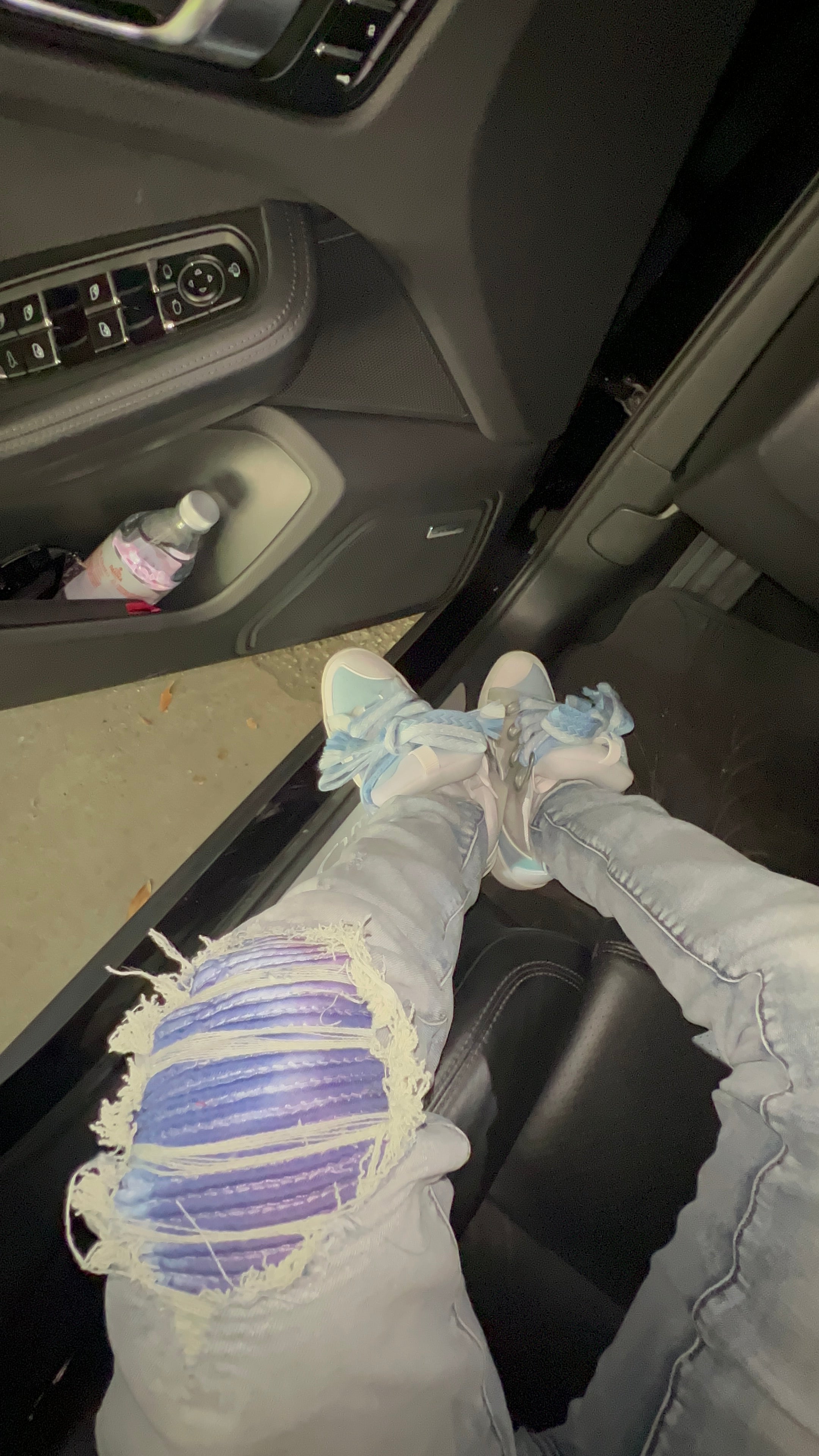 Blue Shades Patch Denim