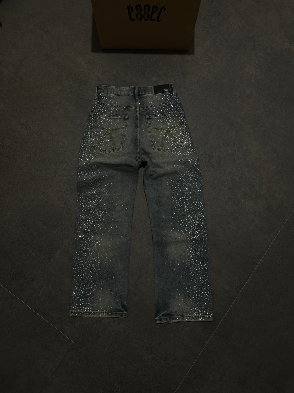 Diamond Blue Baggy Denim