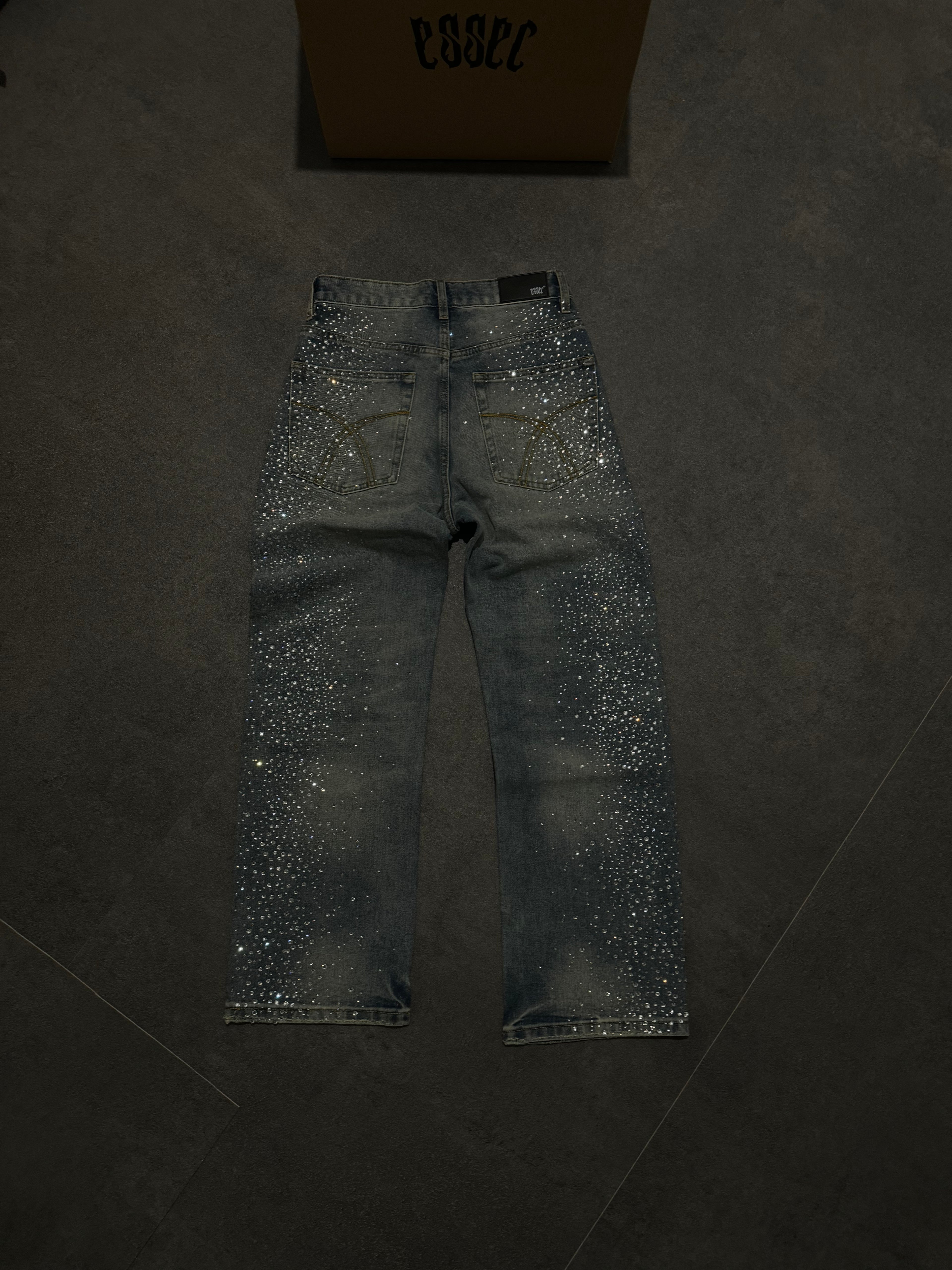 Diamond Blue Baggy Denim