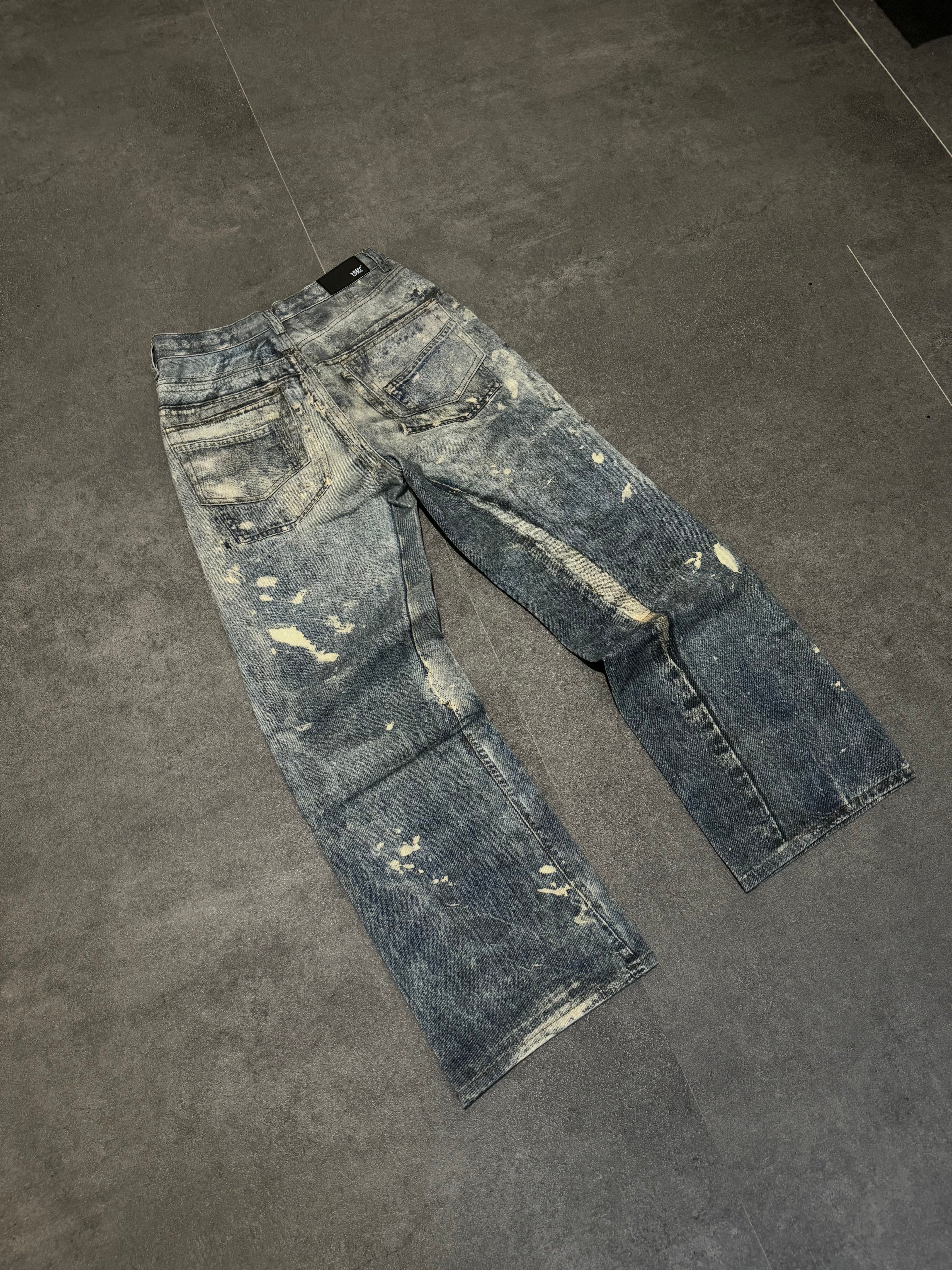 Painted Baggy Denim