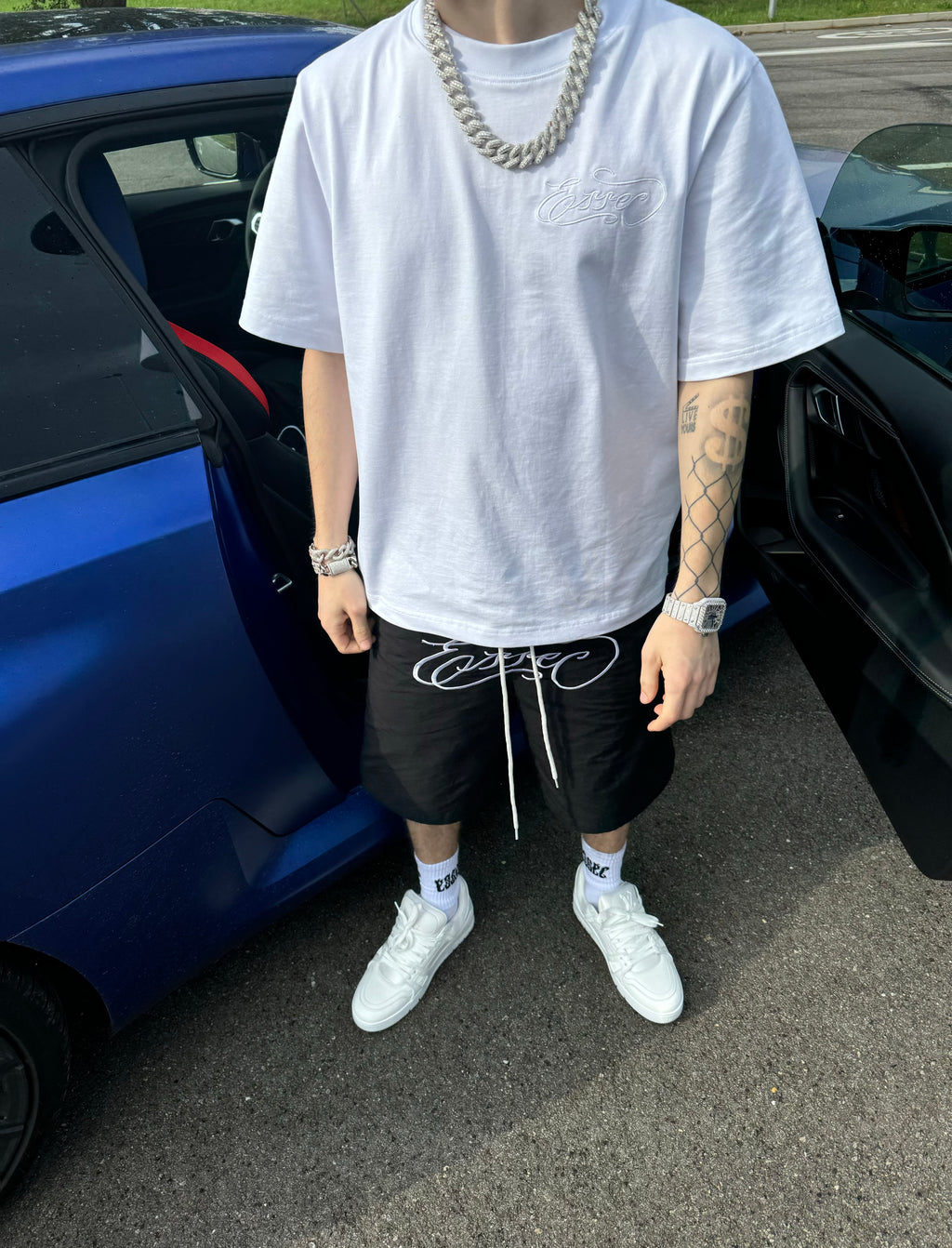 Essec White Basic Tee