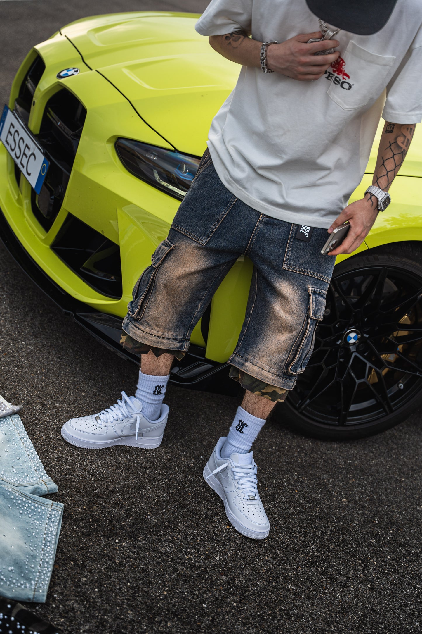 Essec Convertible Cargo Denim/Short