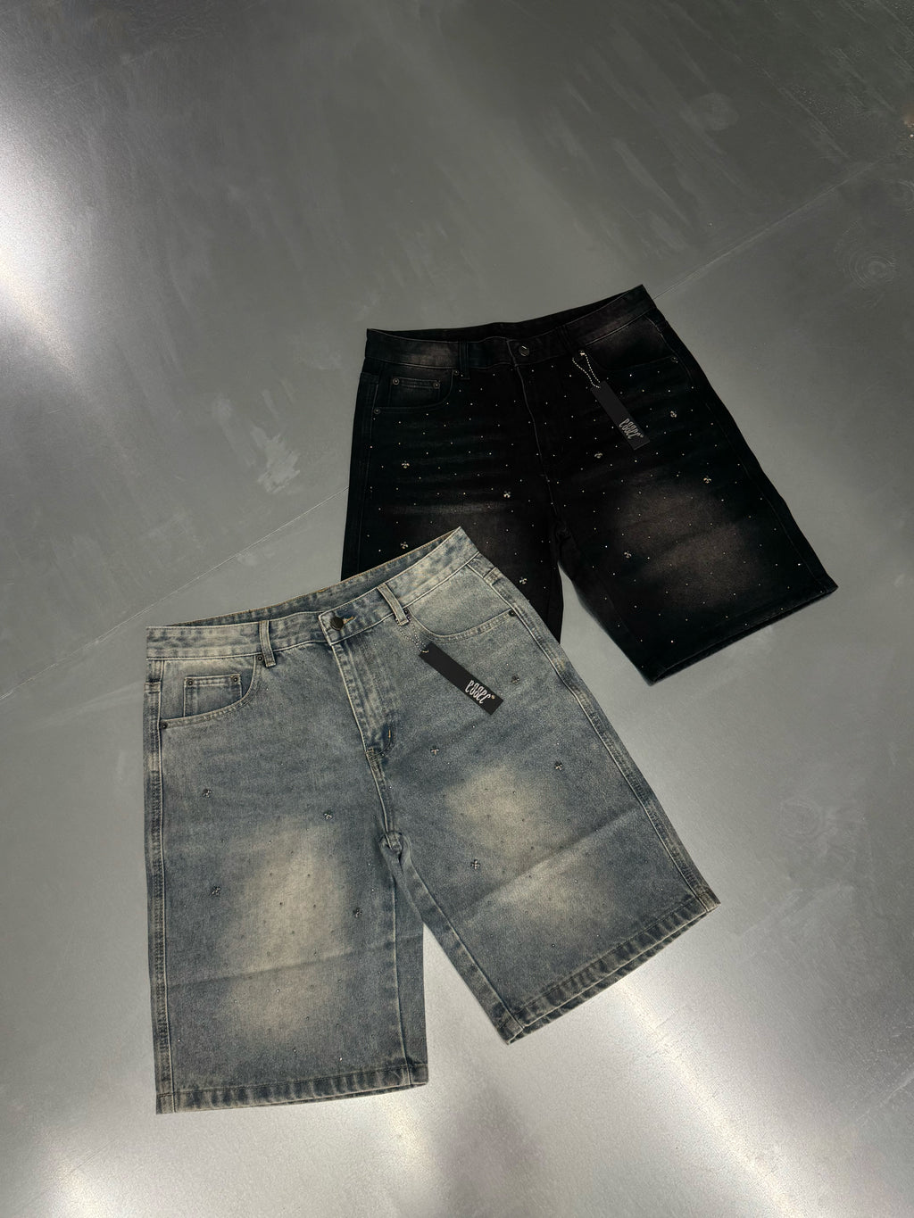 Blue Vvs Cross Short