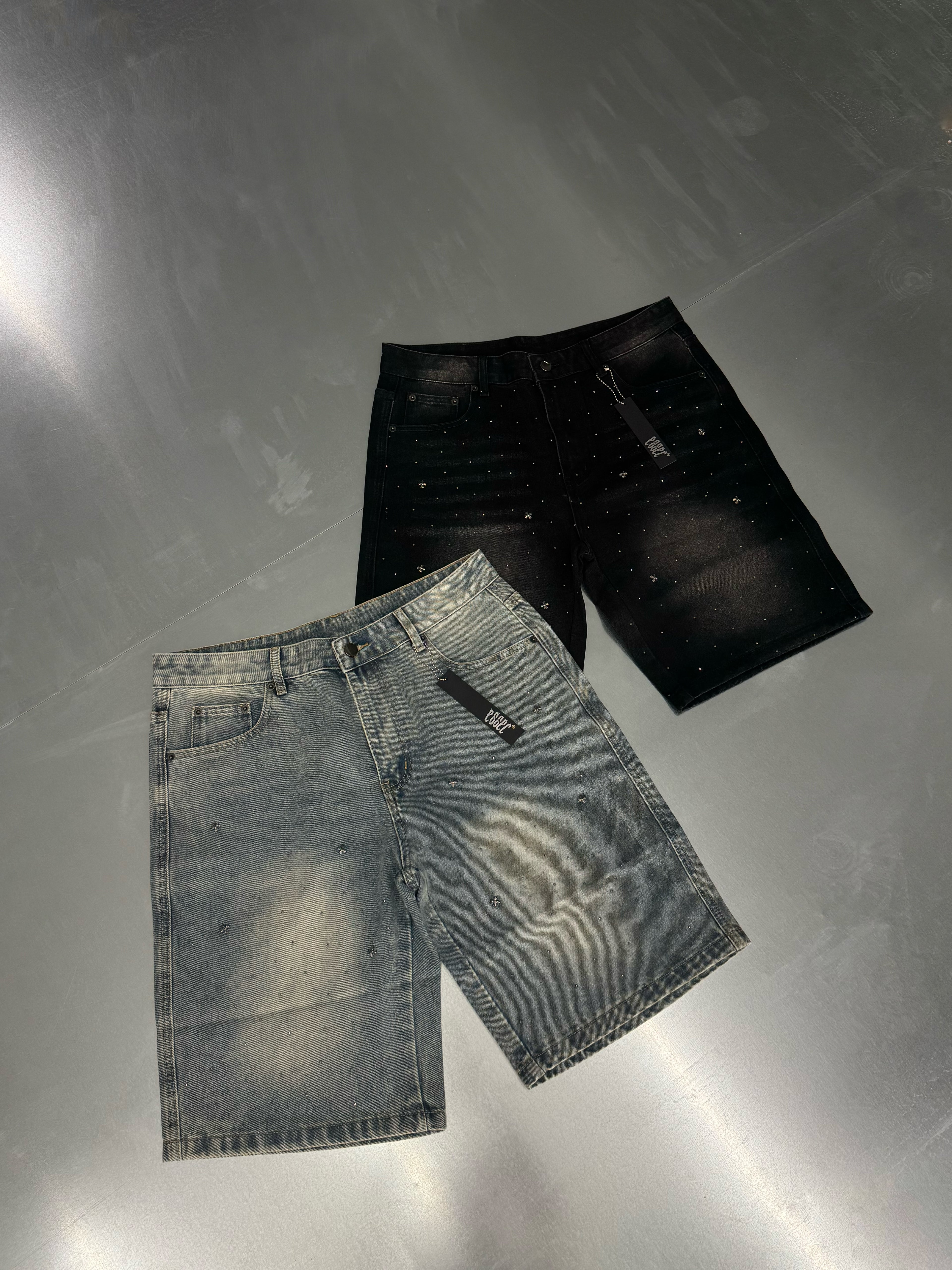 Blue Vvs Cross Short