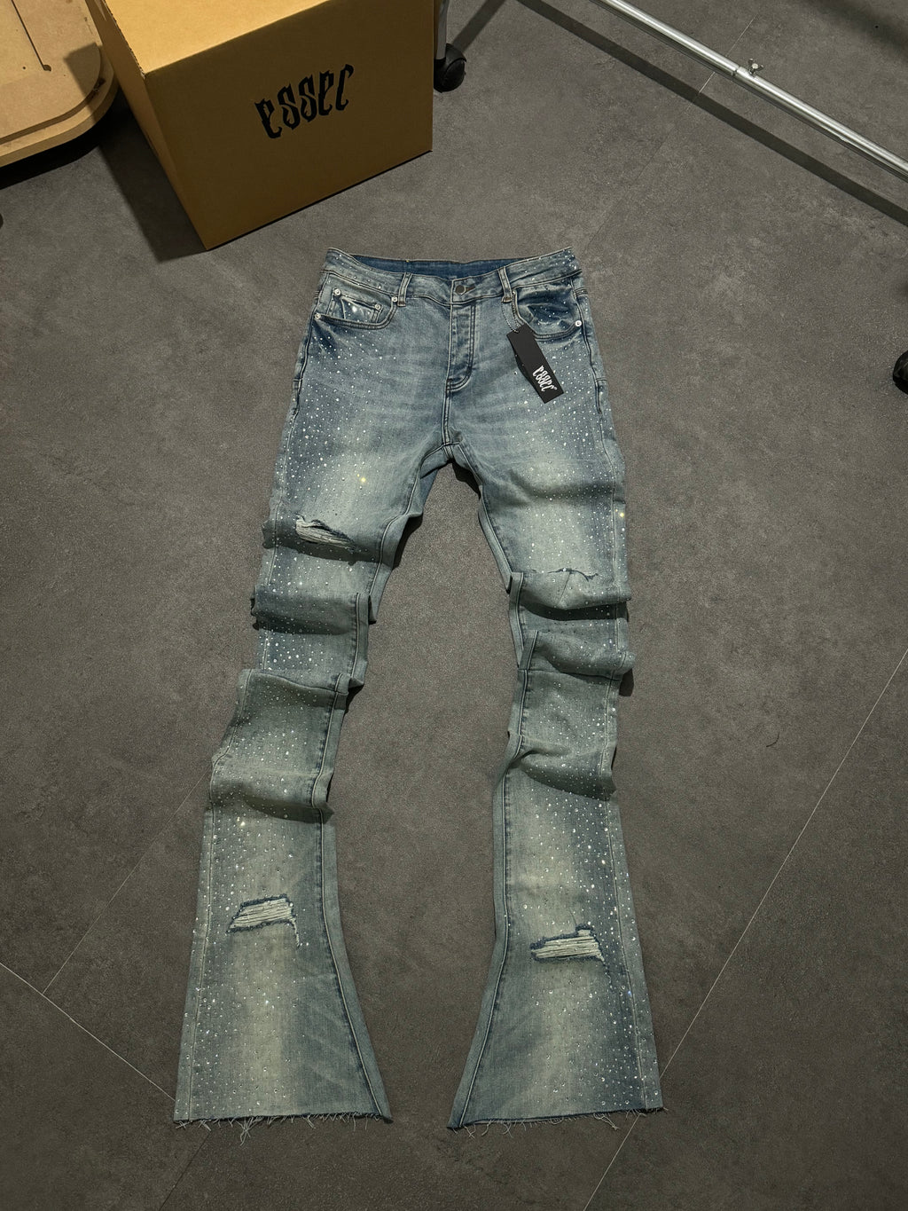 Stacked Blue Vvs Denim