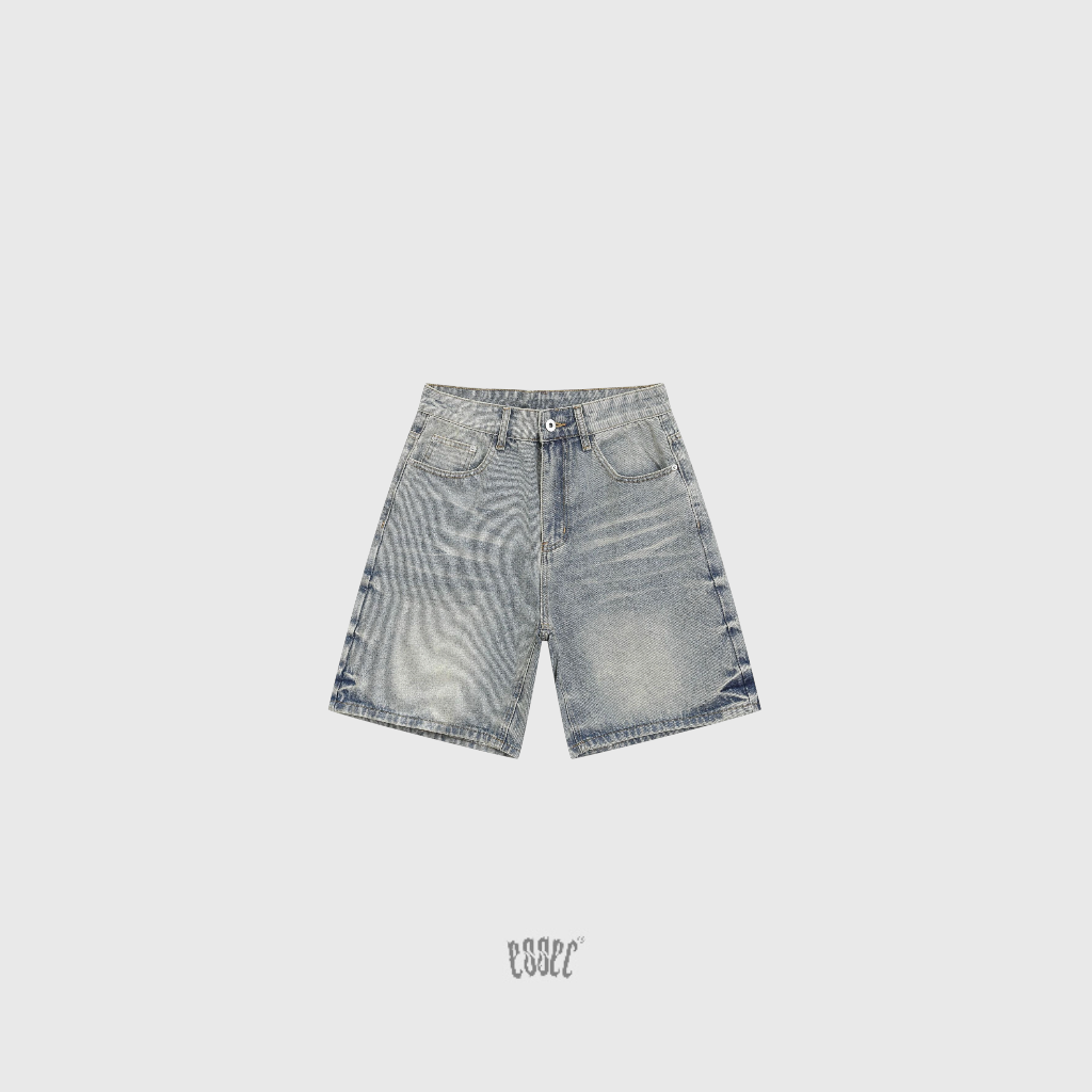 Basic Blue Denim Short