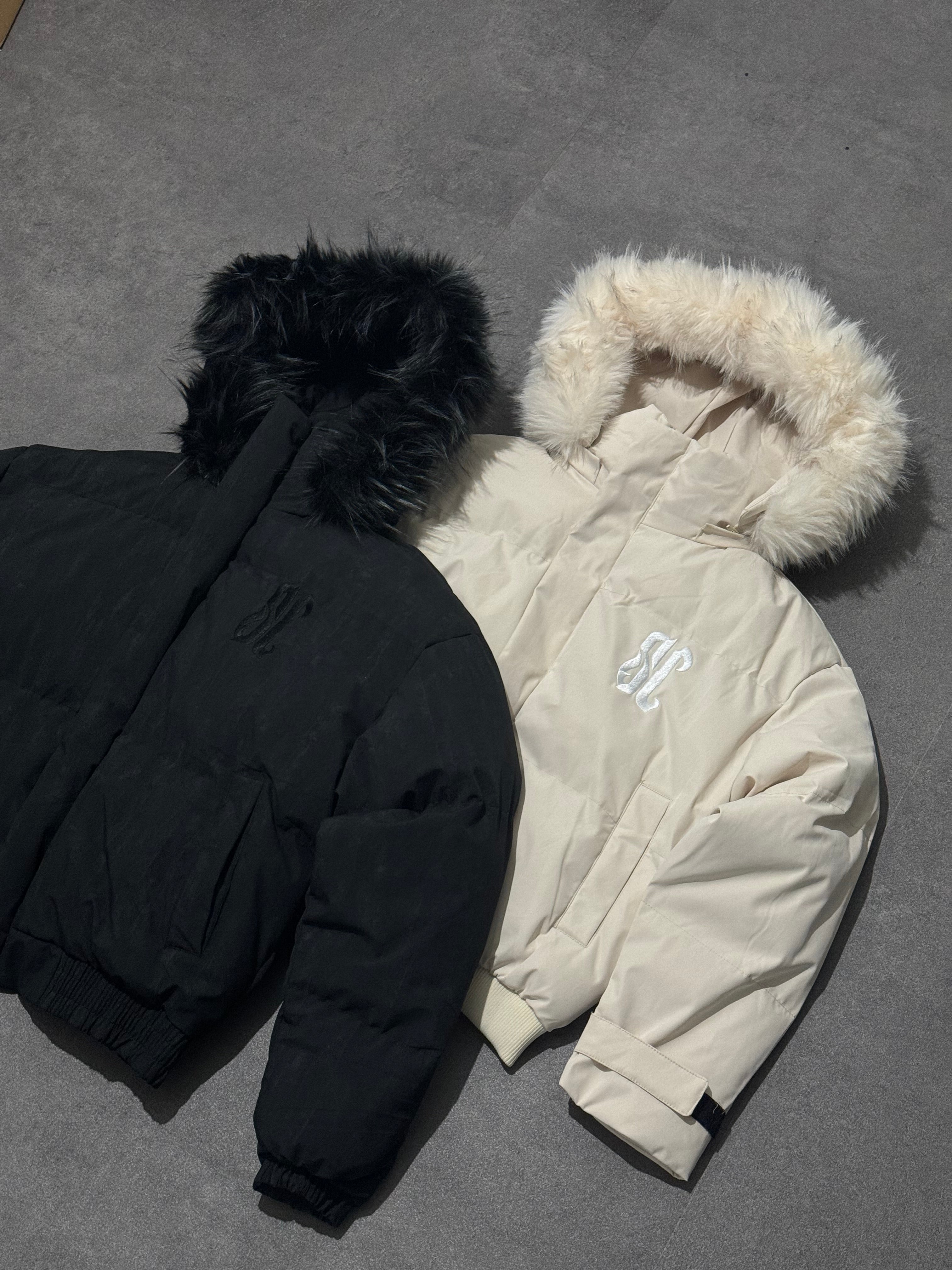 Essec Fur Jacket Black