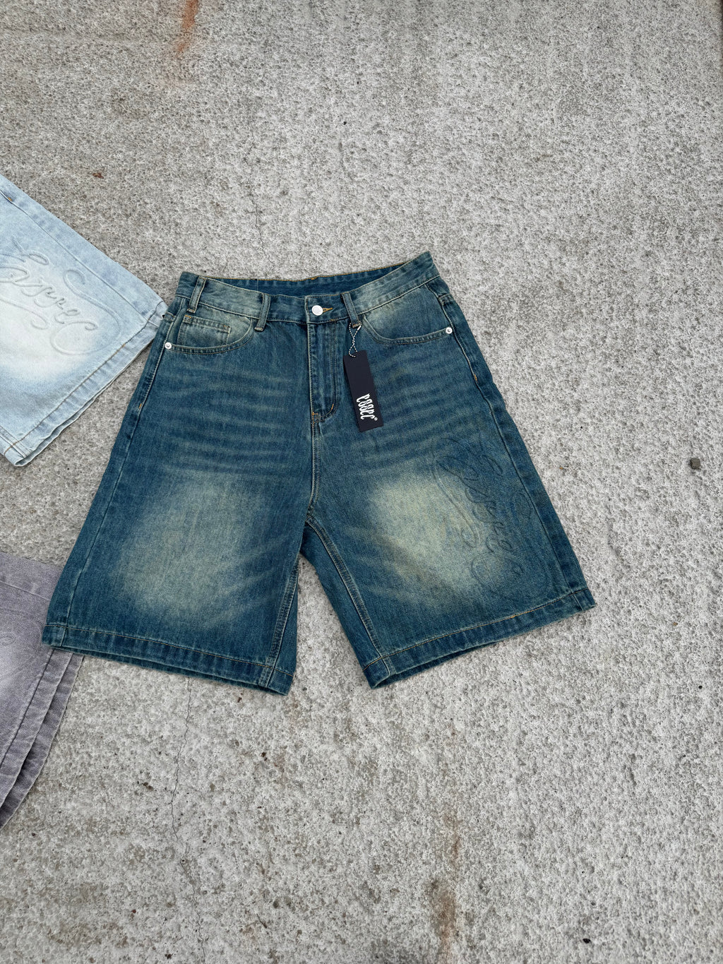 Essec Dark Blue Embossed Logo Short