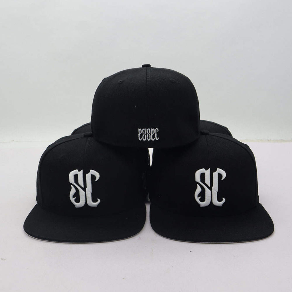 SC Black Fitted Hat