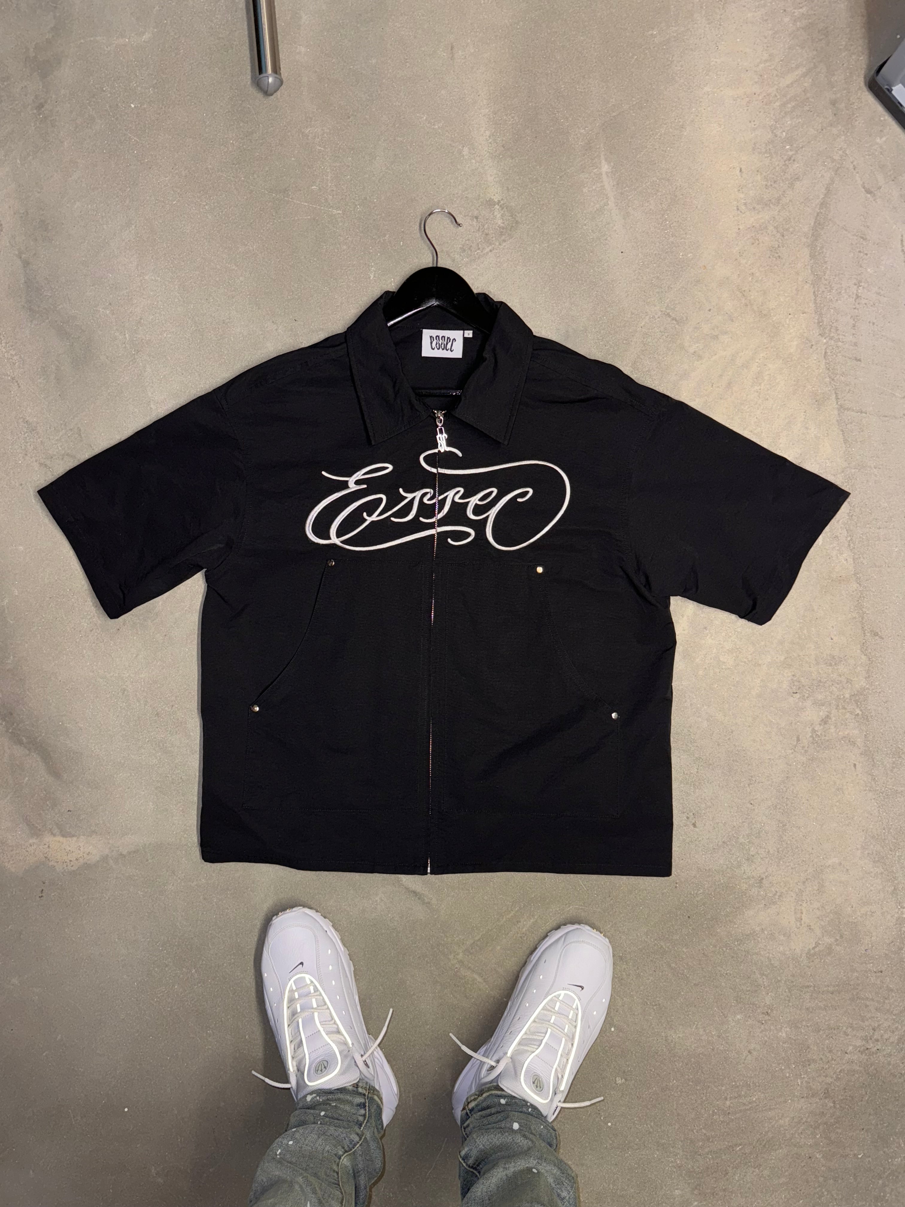 Essec Black Zip Shirt