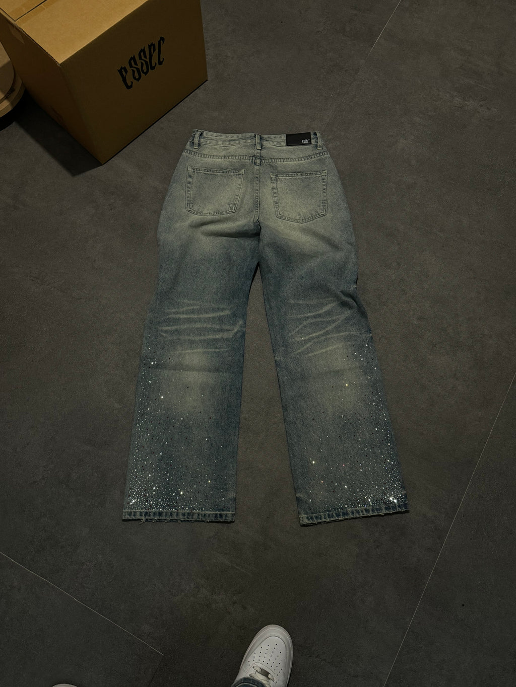 Blue Vvs Baggy Denim