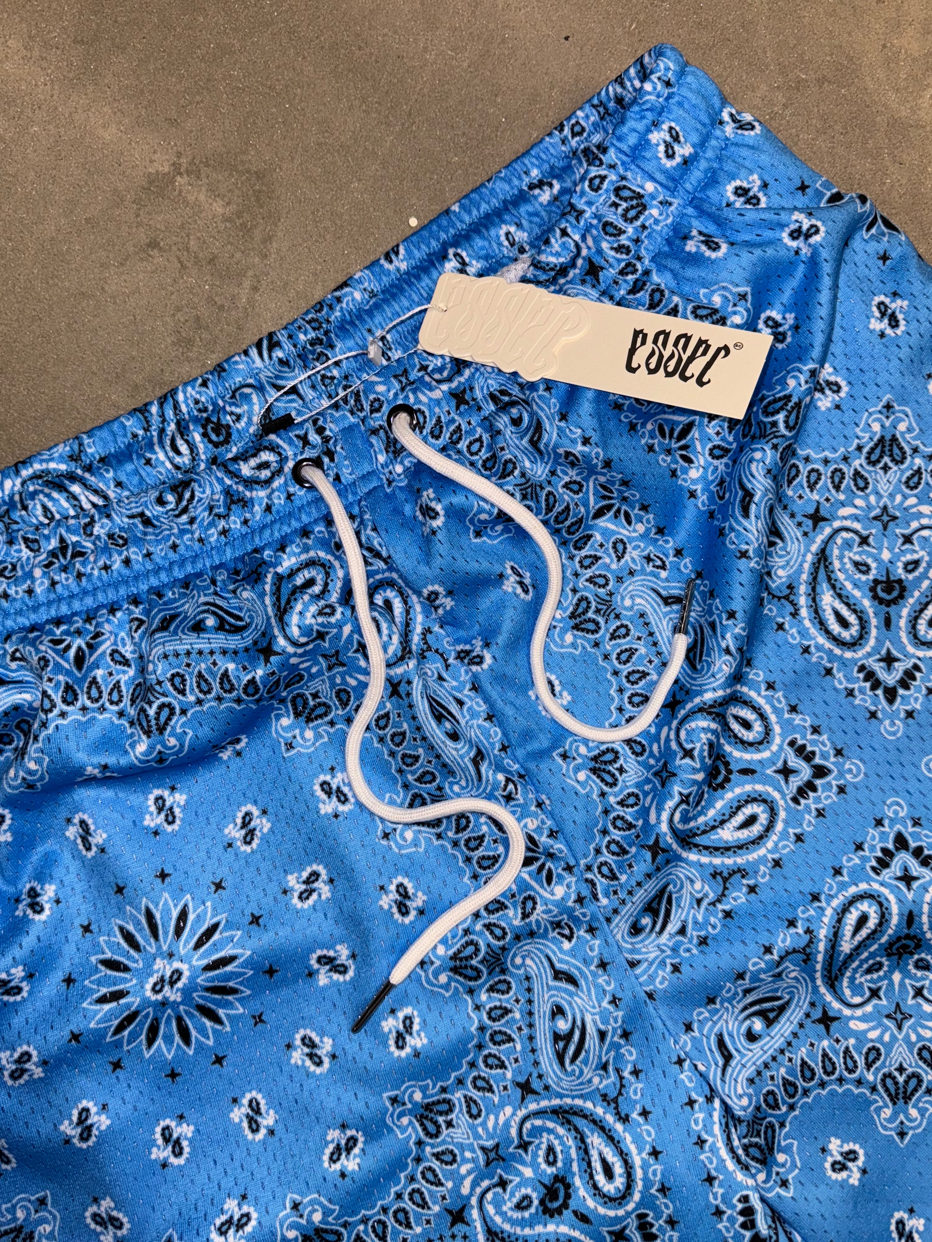 Essec Bandana Shorts Ice Blue