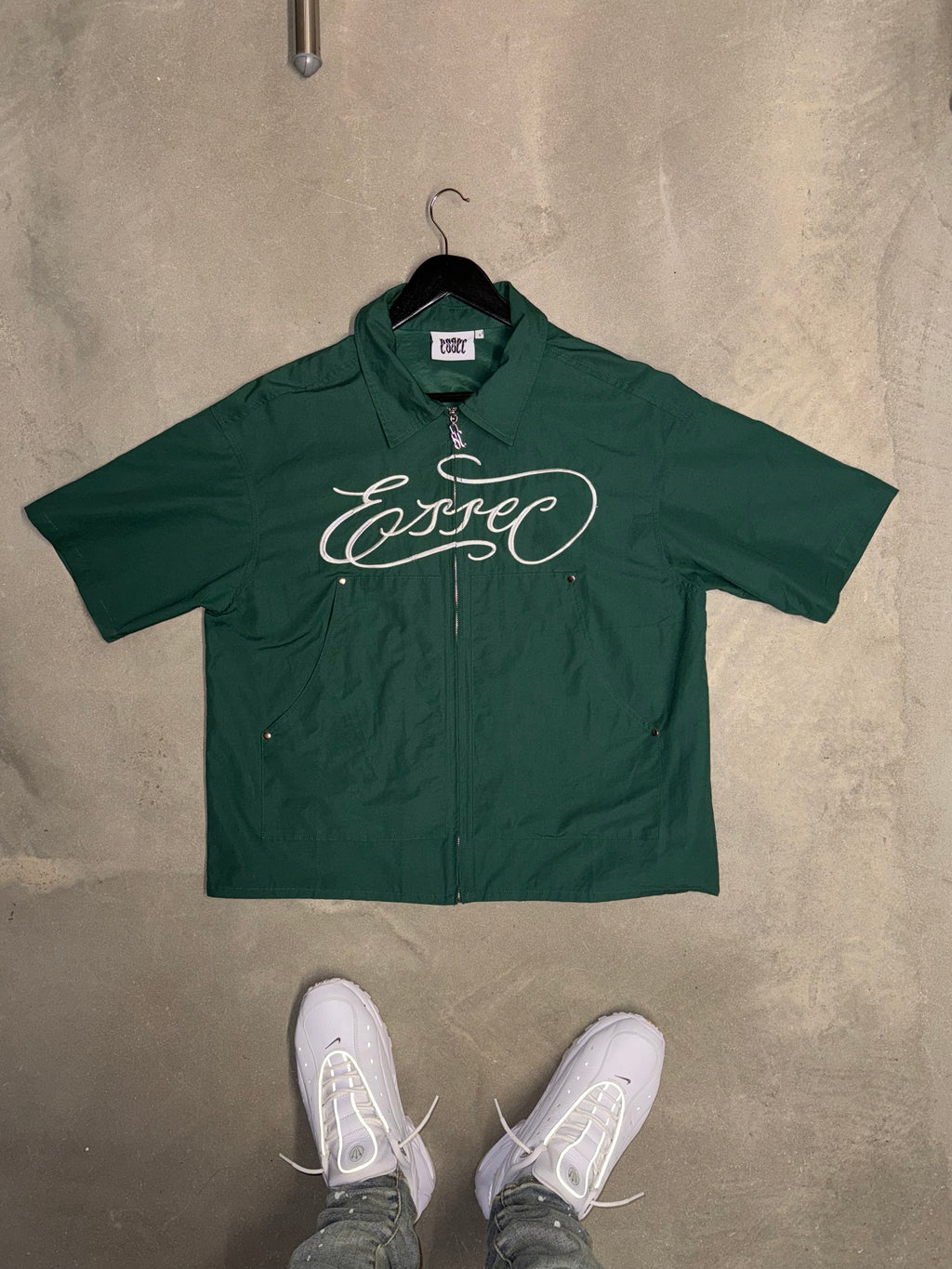 Essec Green Zip Shirt