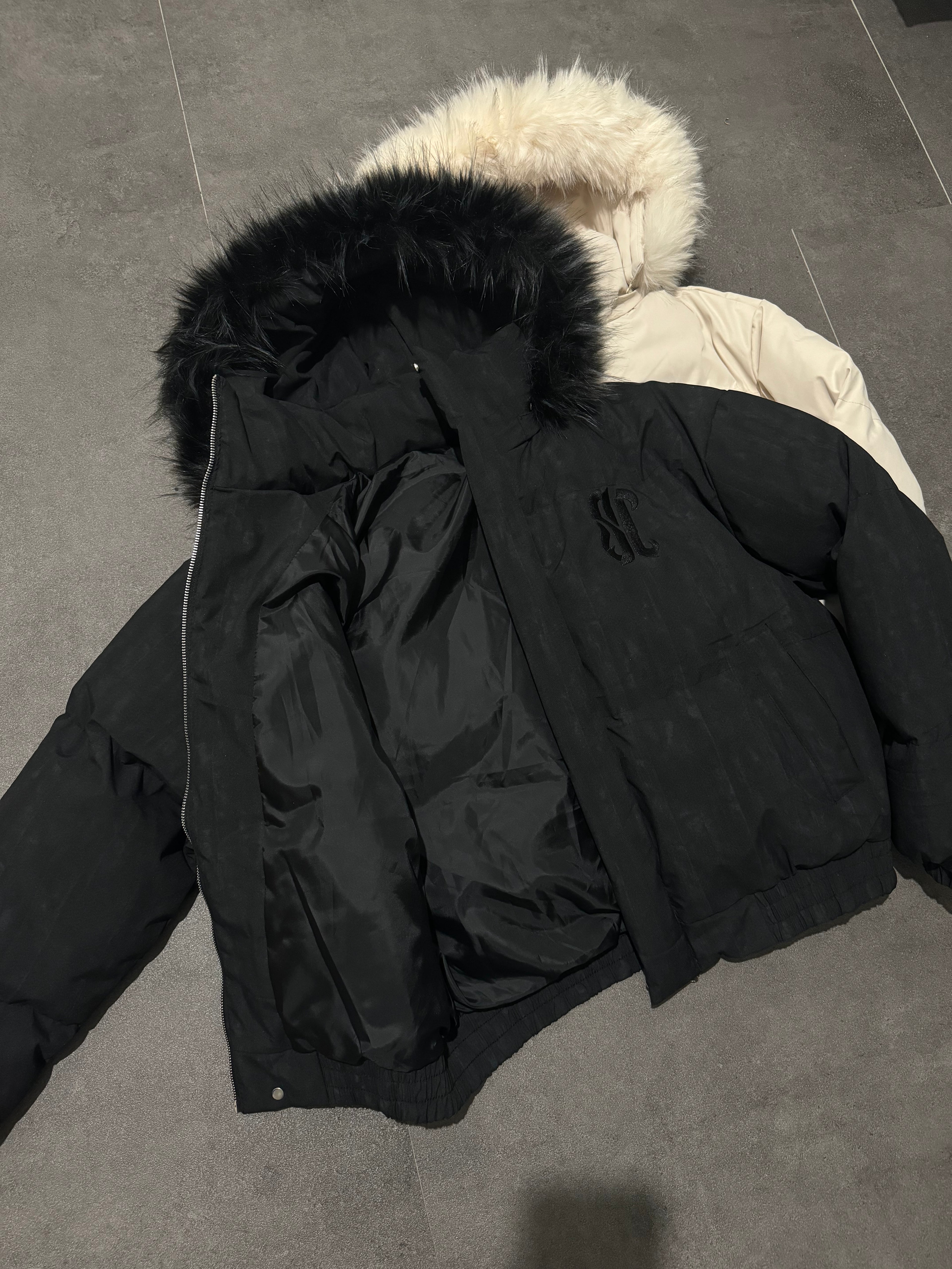 Essec Fur Jacket Black