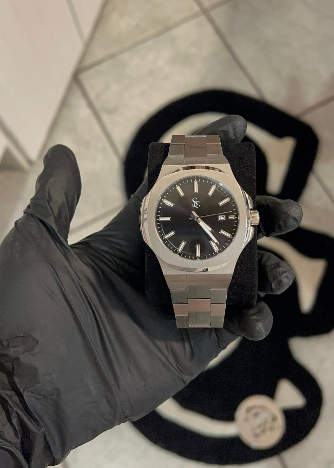 Essec Watch Black Dial