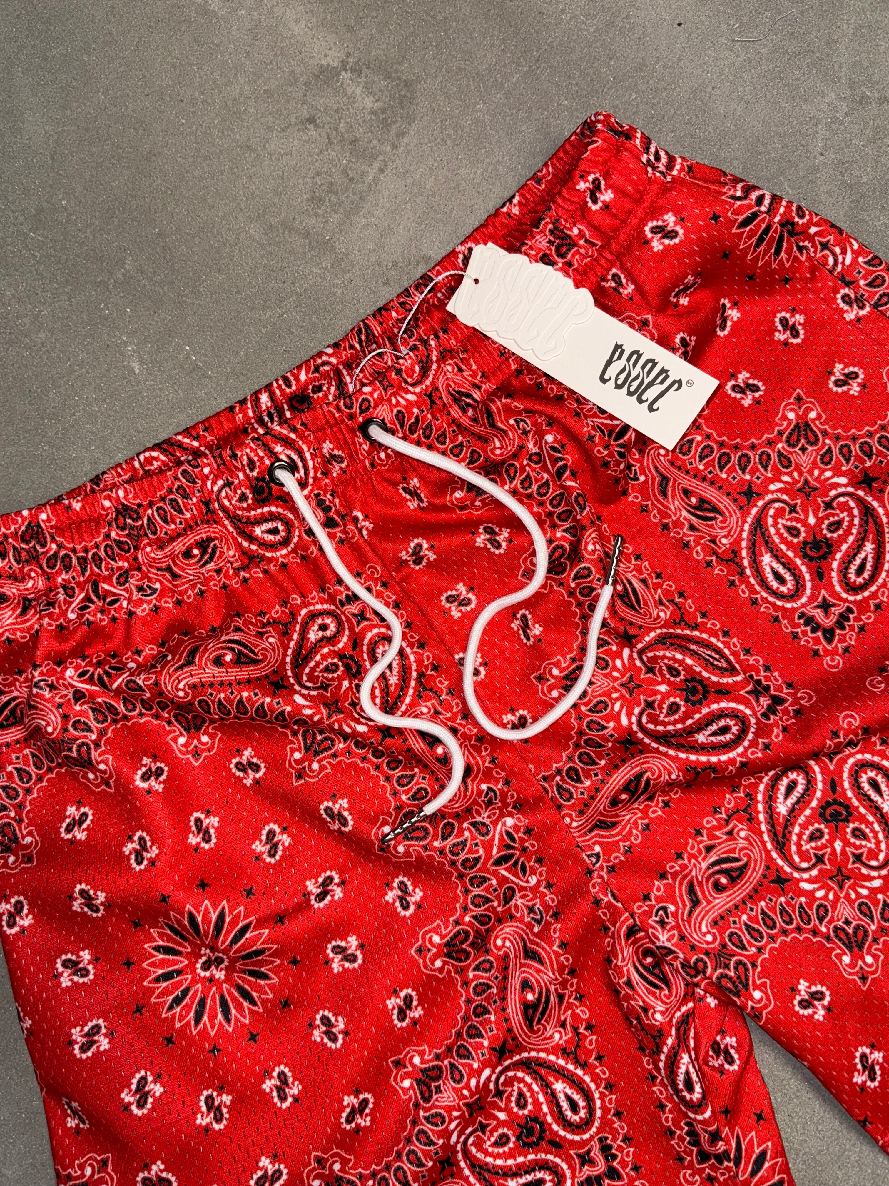 Essec Bandana Shorts Red