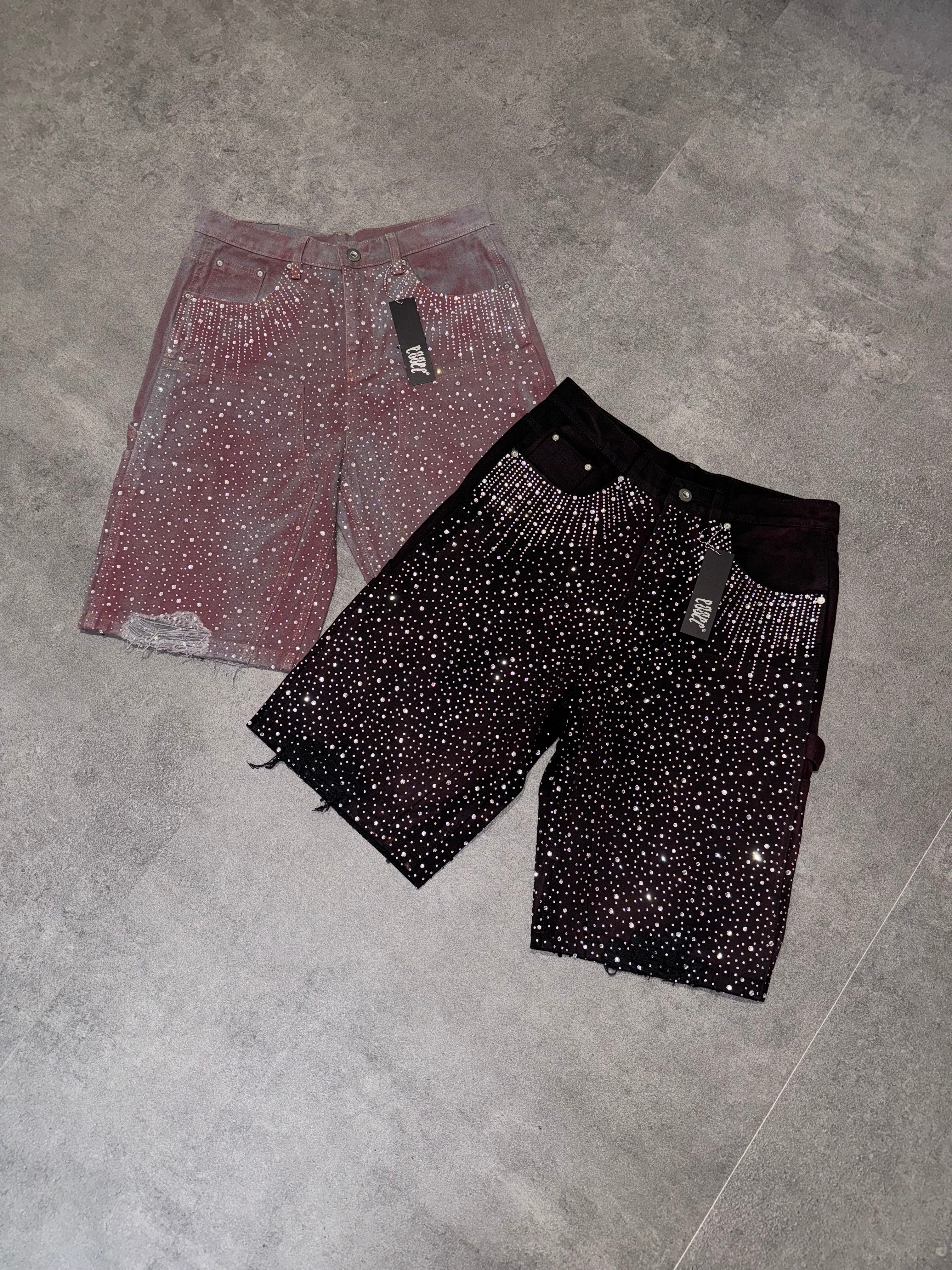 Essec Diamond Wine Red Jorts