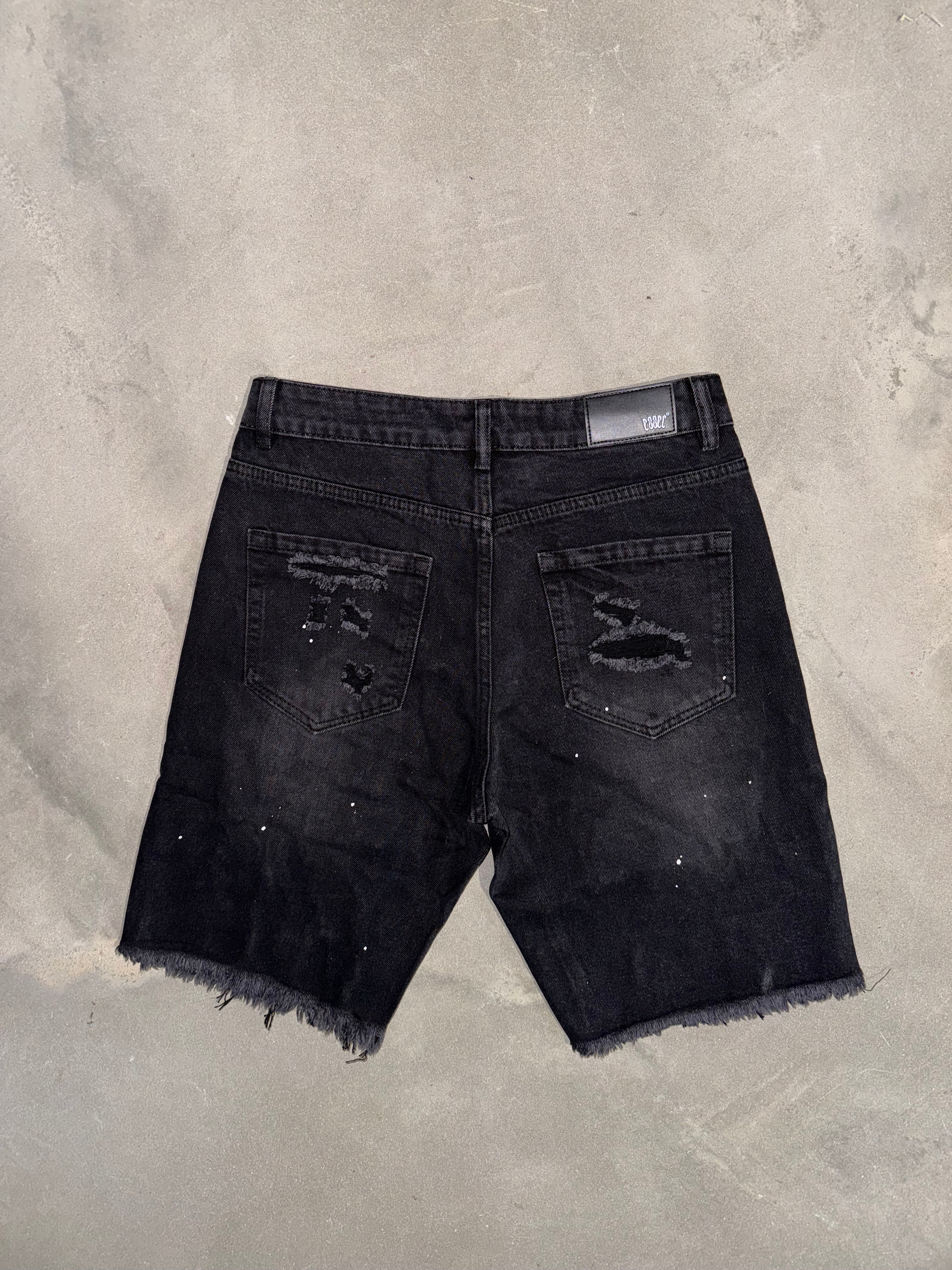 Essec Black Rhinestone Short