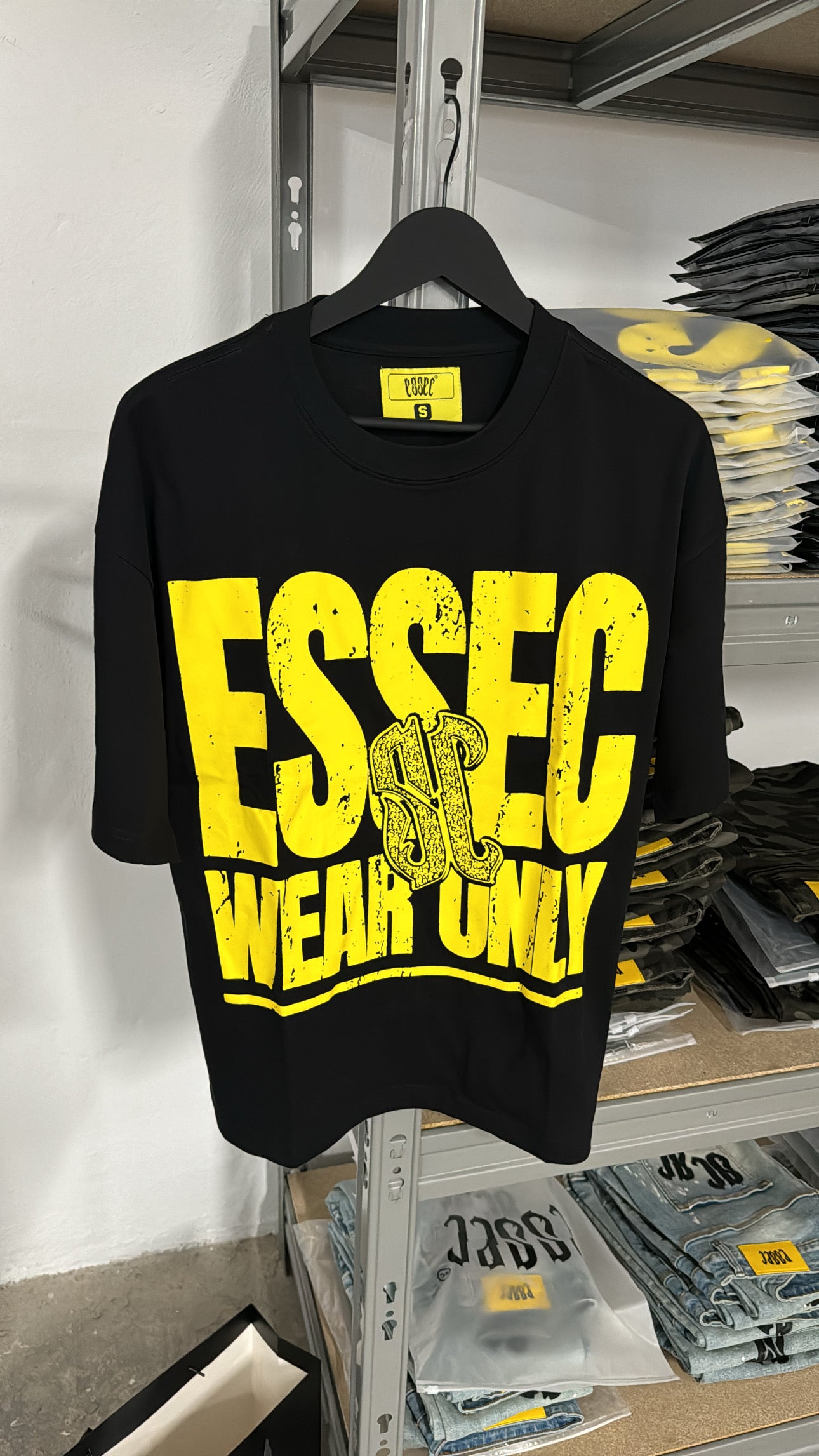 Essec “Wear Only” Tee Black