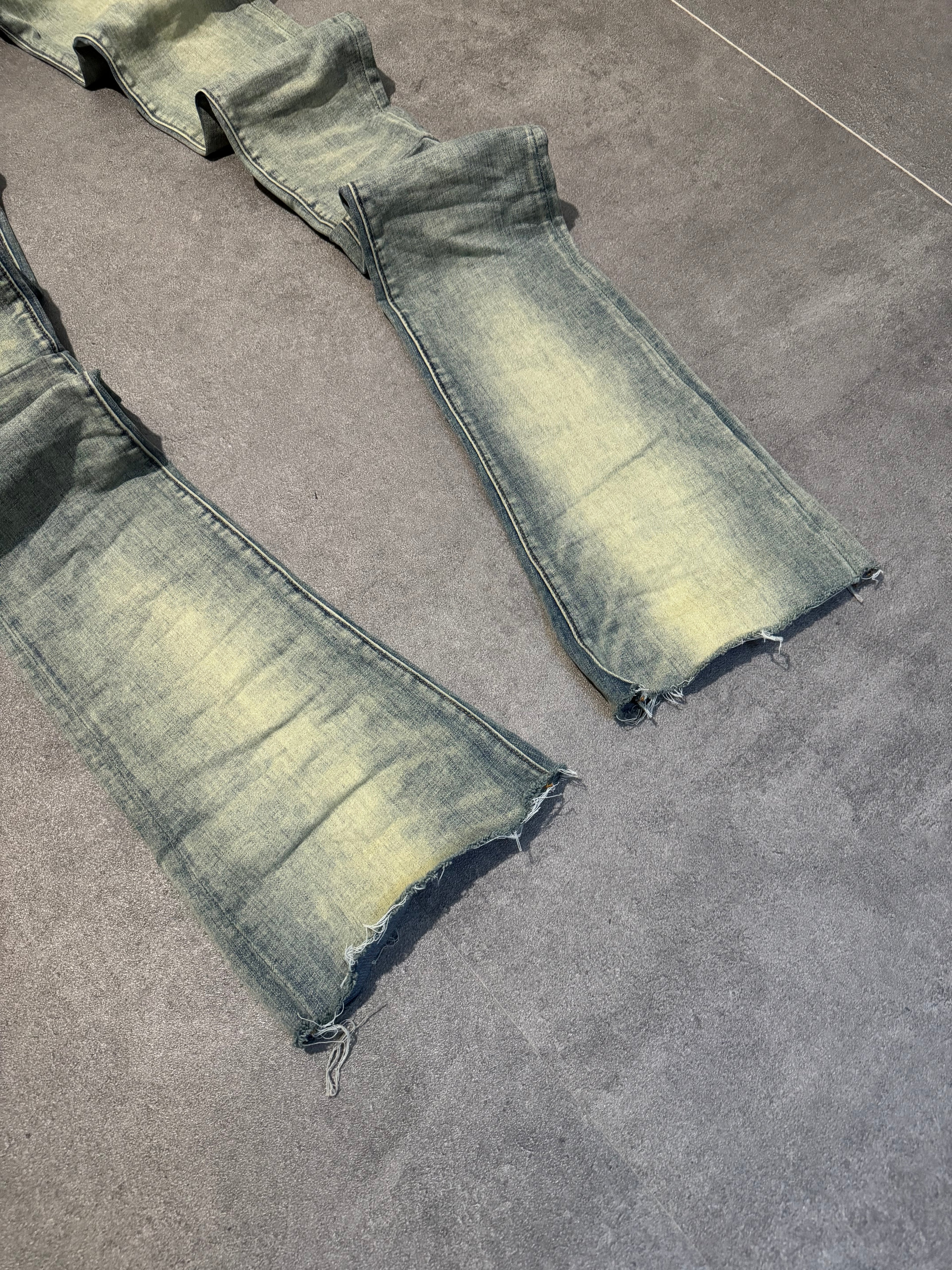Stacked Basic Blue Wash