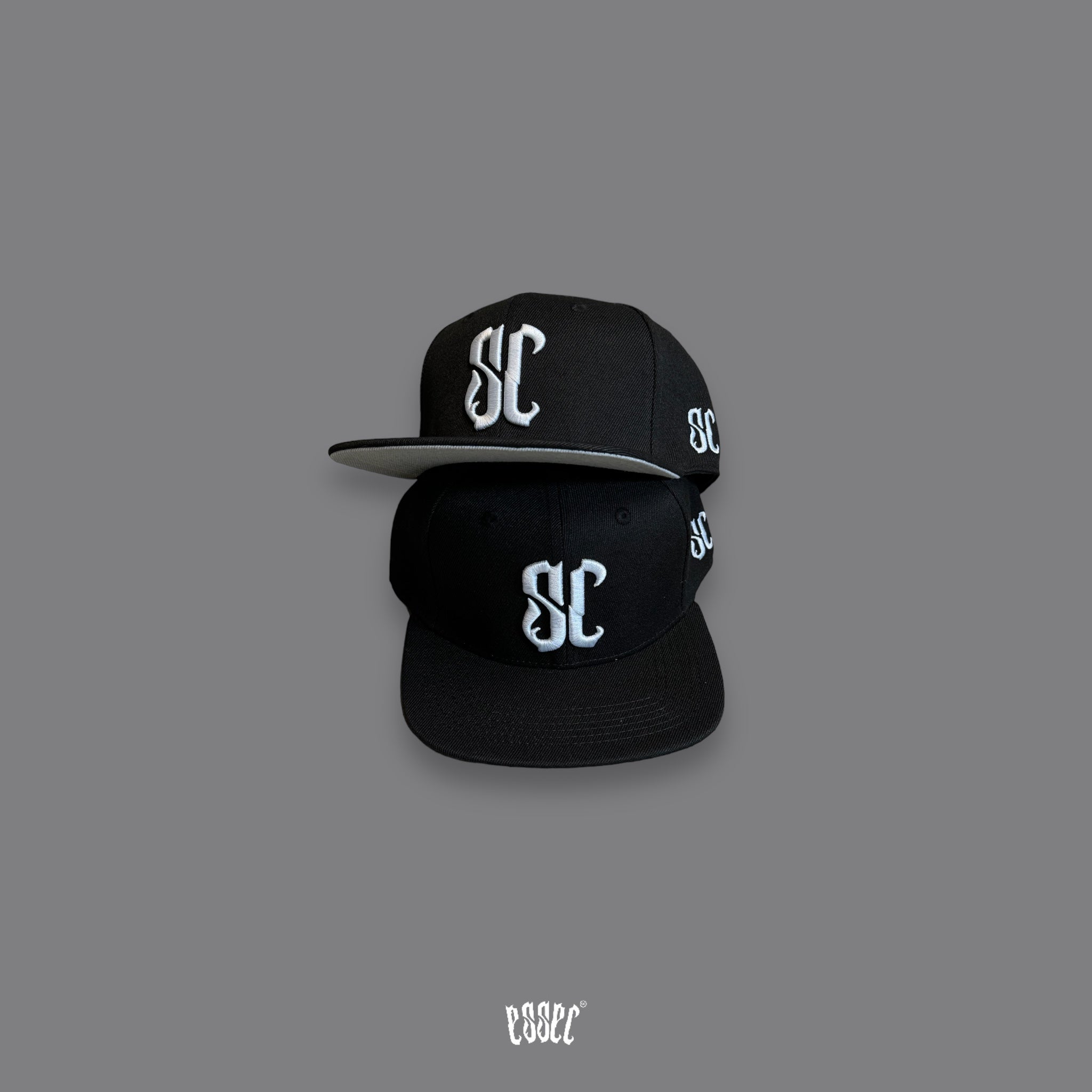 SC Black Fitted Hat