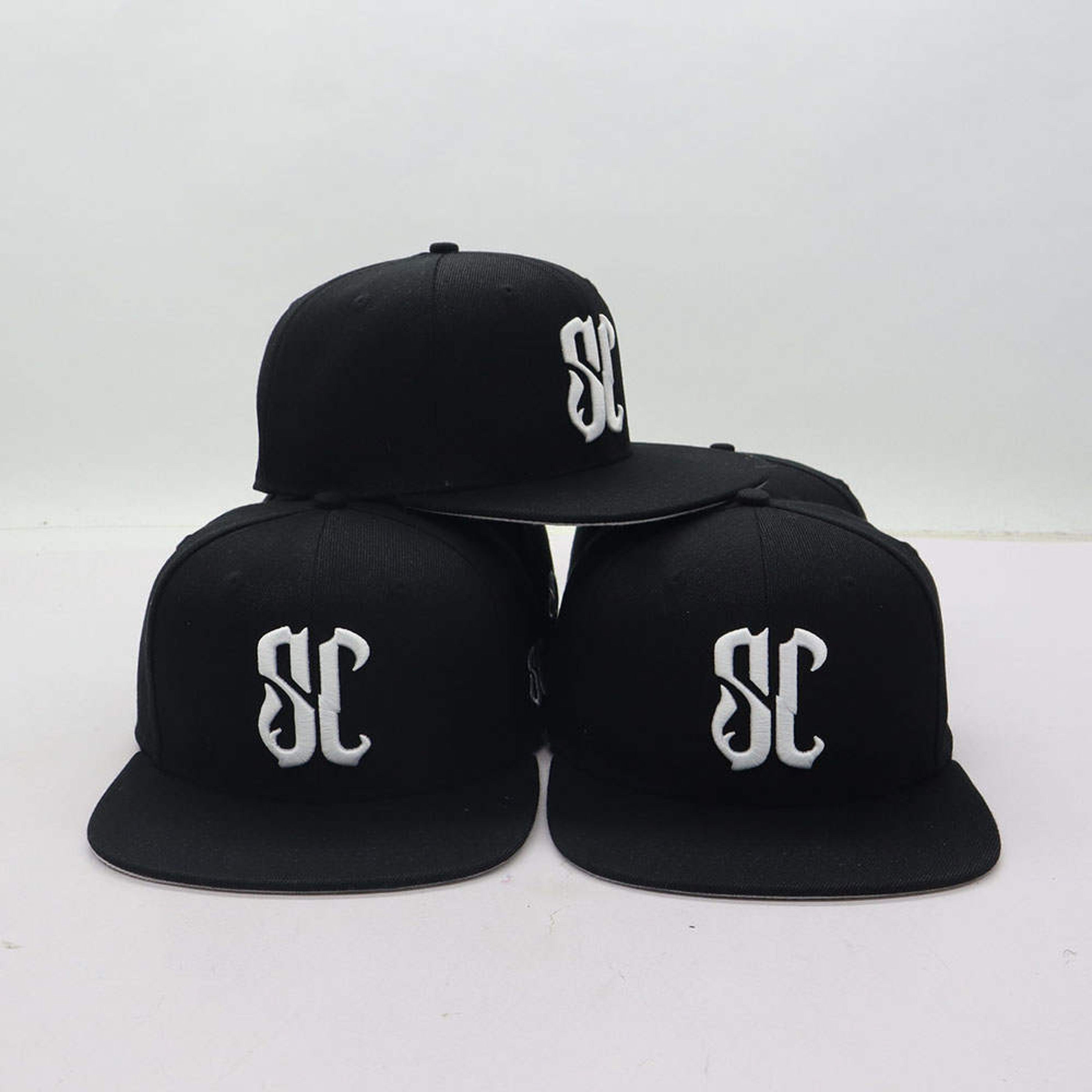 SC Black Fitted Hat