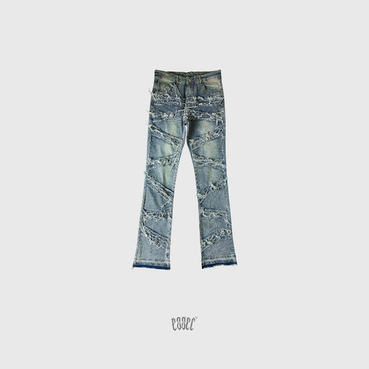 Essec Flared Distressed