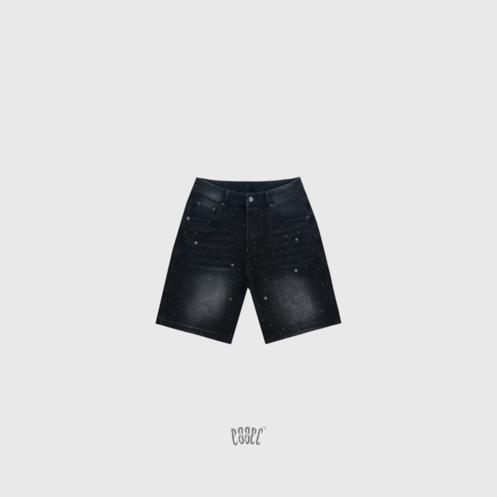 Black Vvs Cross Short