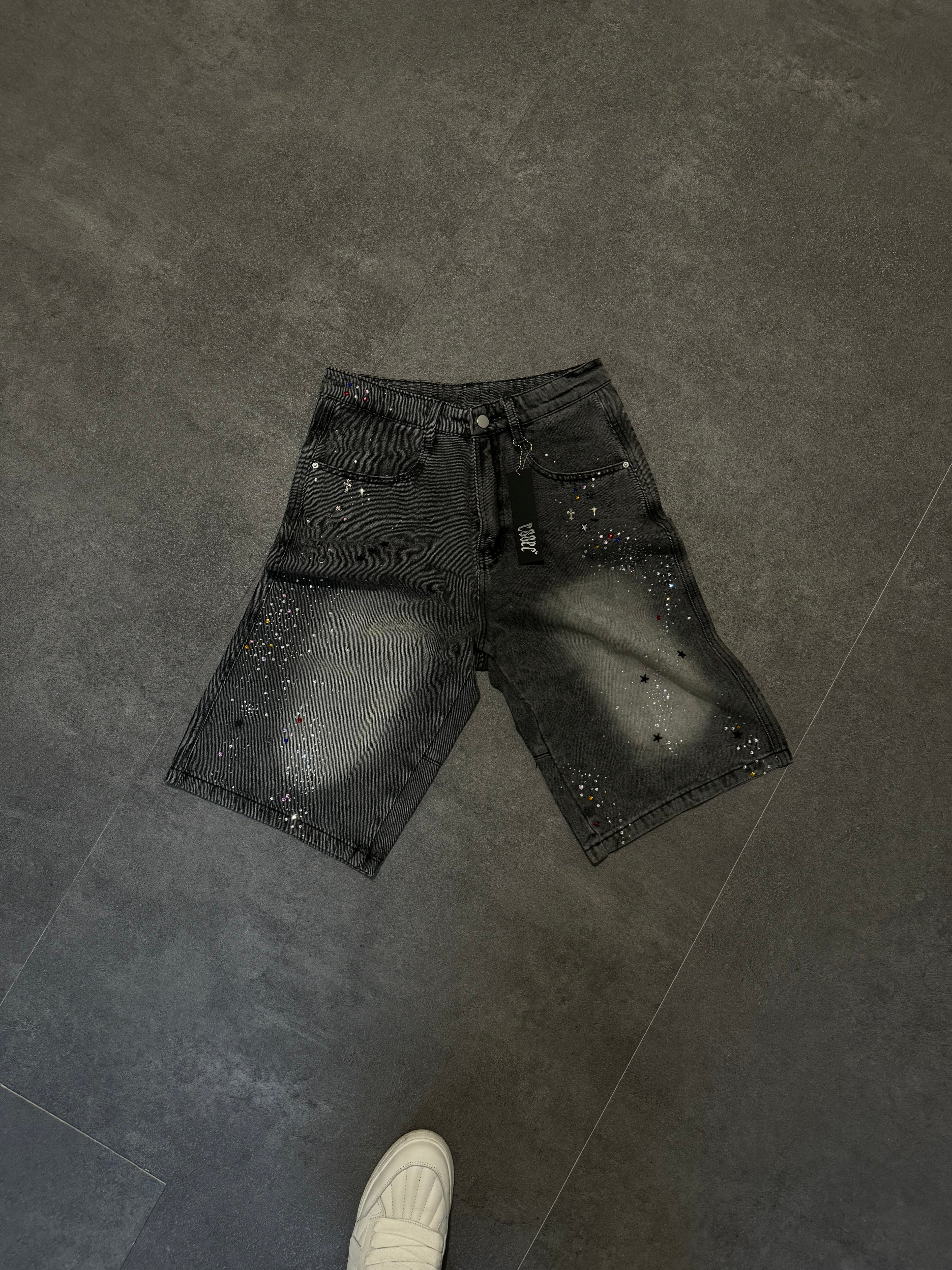 Galaxy Grey Shorts