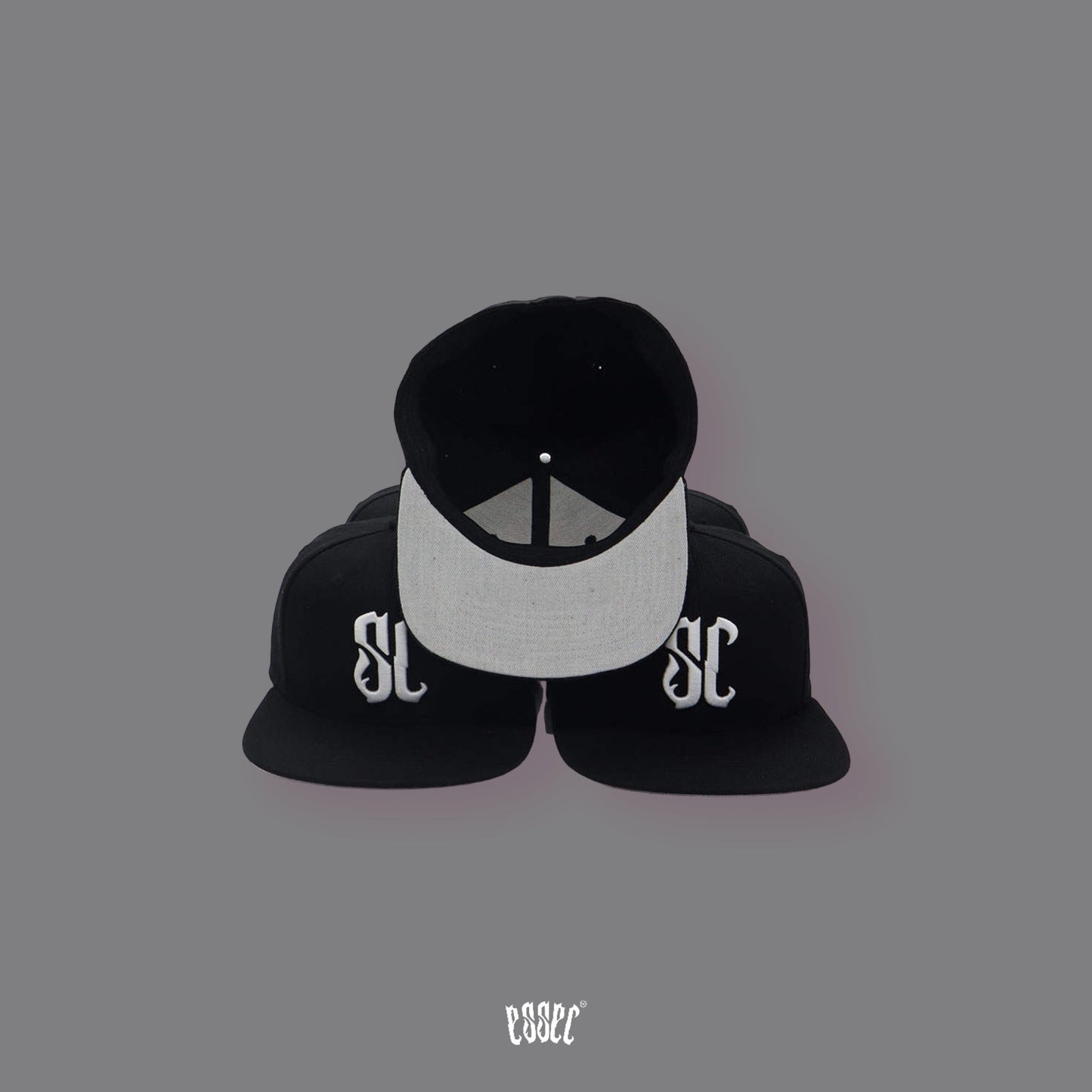 SC Black Fitted Hat