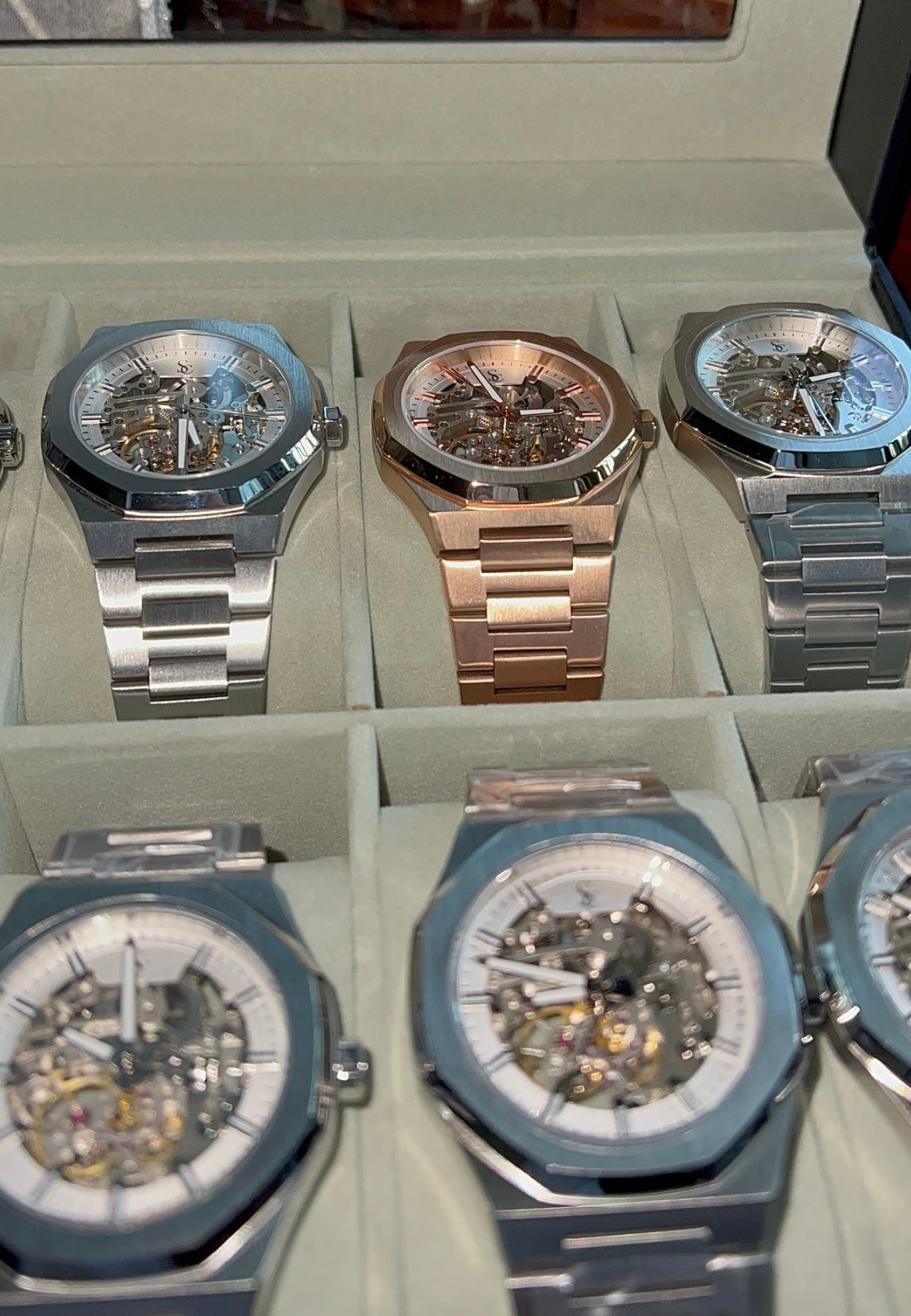Essec Skeleton Watch Rose Gold 1/1