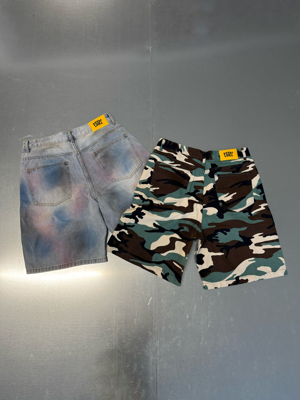 Short Blue Wash