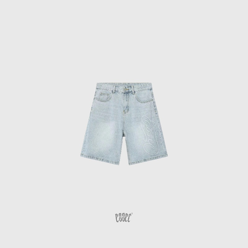 Essec Blue Embossed Logo Short