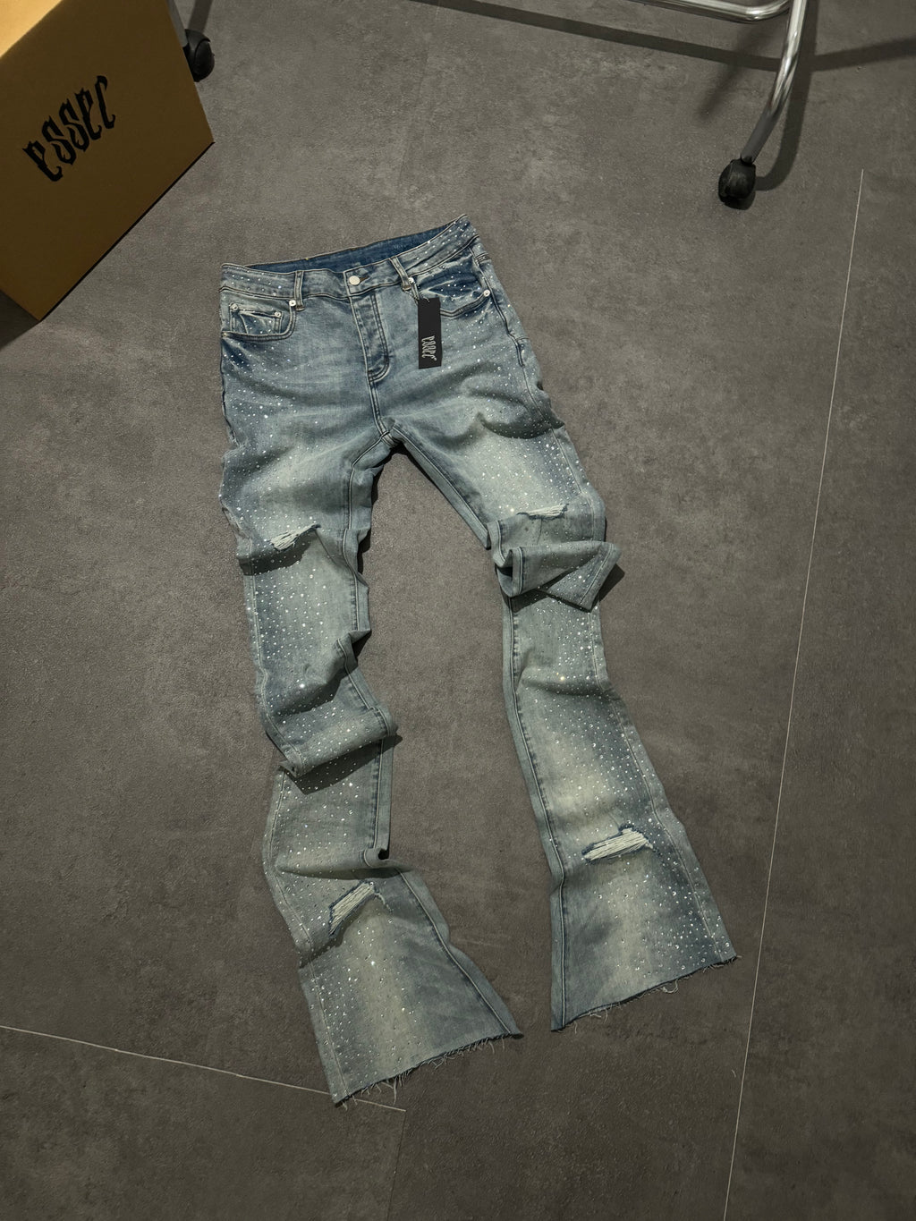 Stacked Blue Vvs Denim