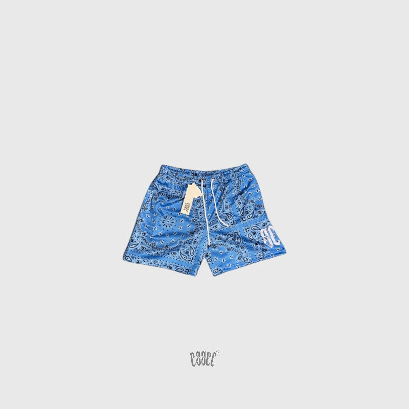 Essec Bandana Shorts Ice Blue