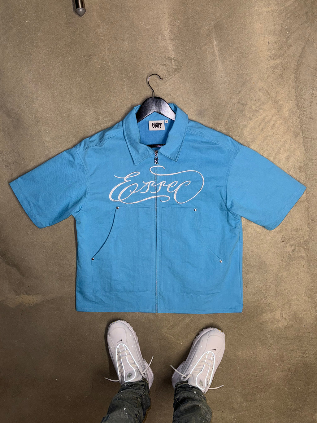 Essec Blue Zip Shirt