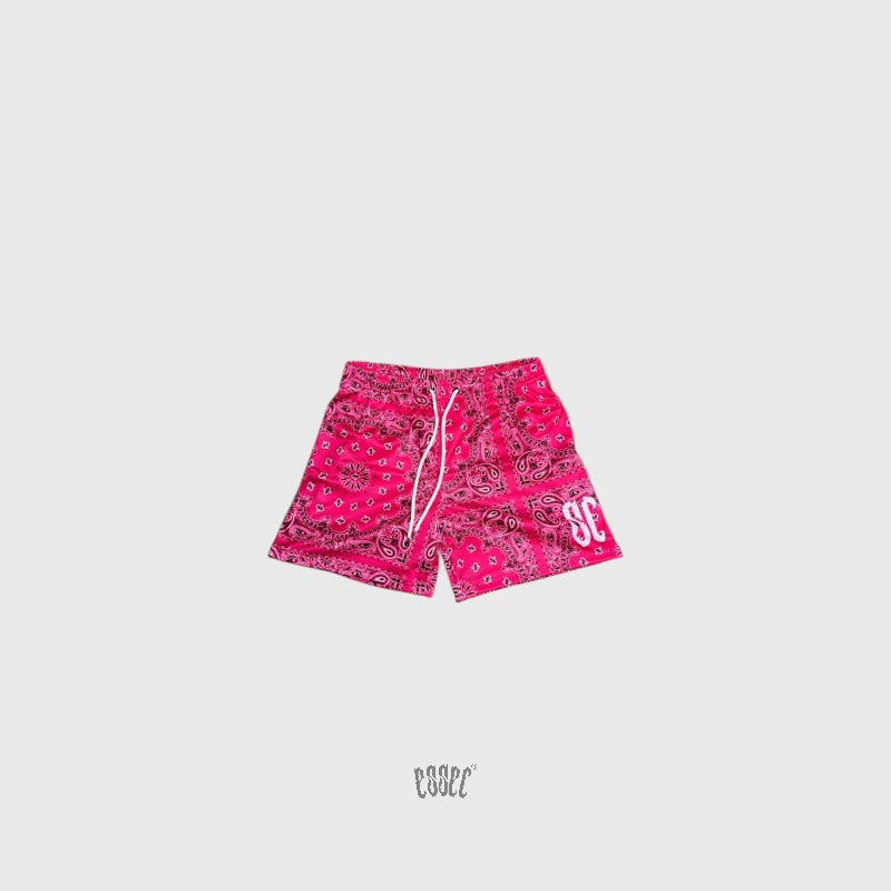 Essec Bandana Shorts Pink