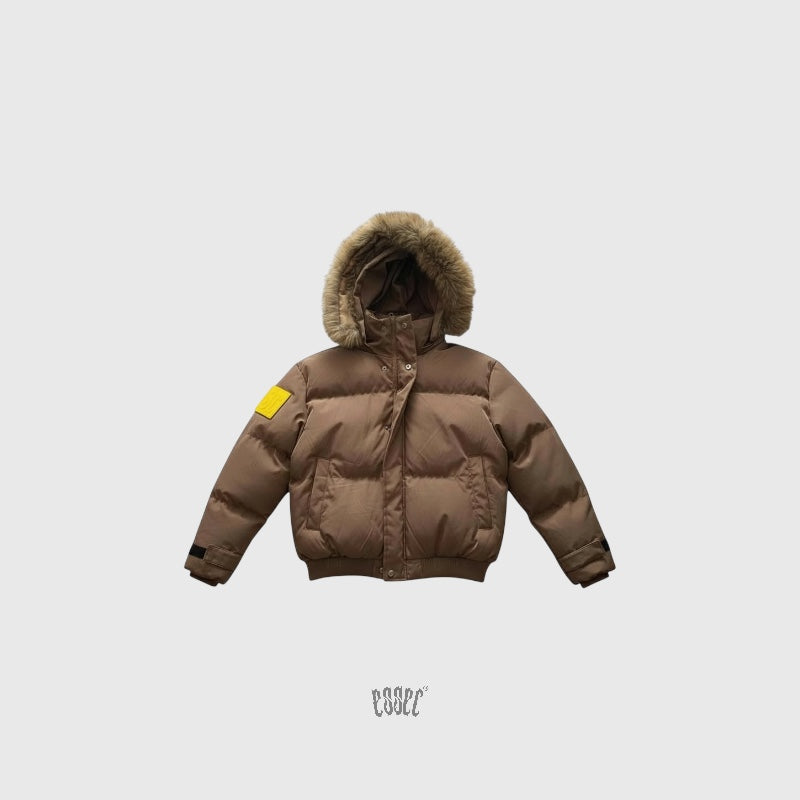 Essec Brown Fur Jacket (Color Change Patches)