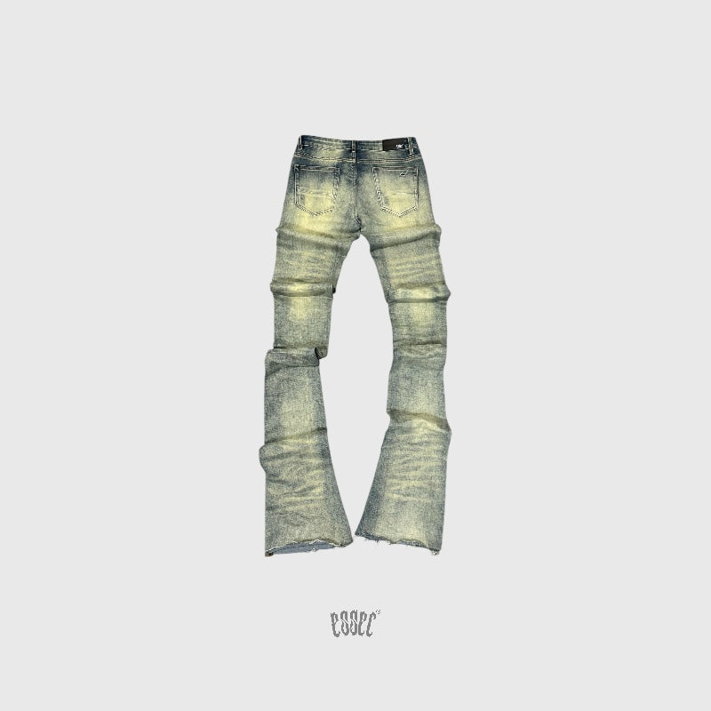 Stacked Basic Blue Wash