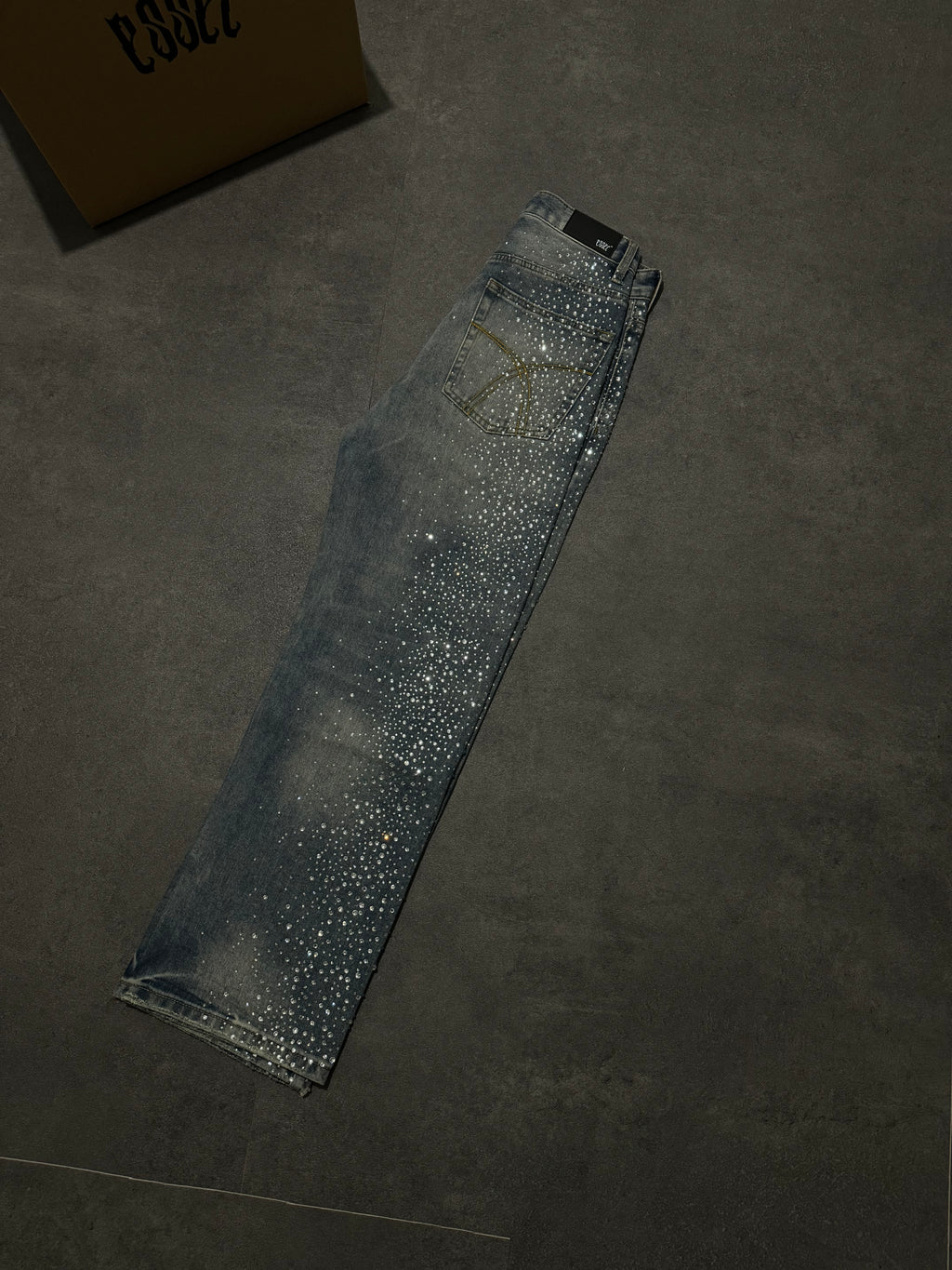 Diamond Blue Baggy Denim