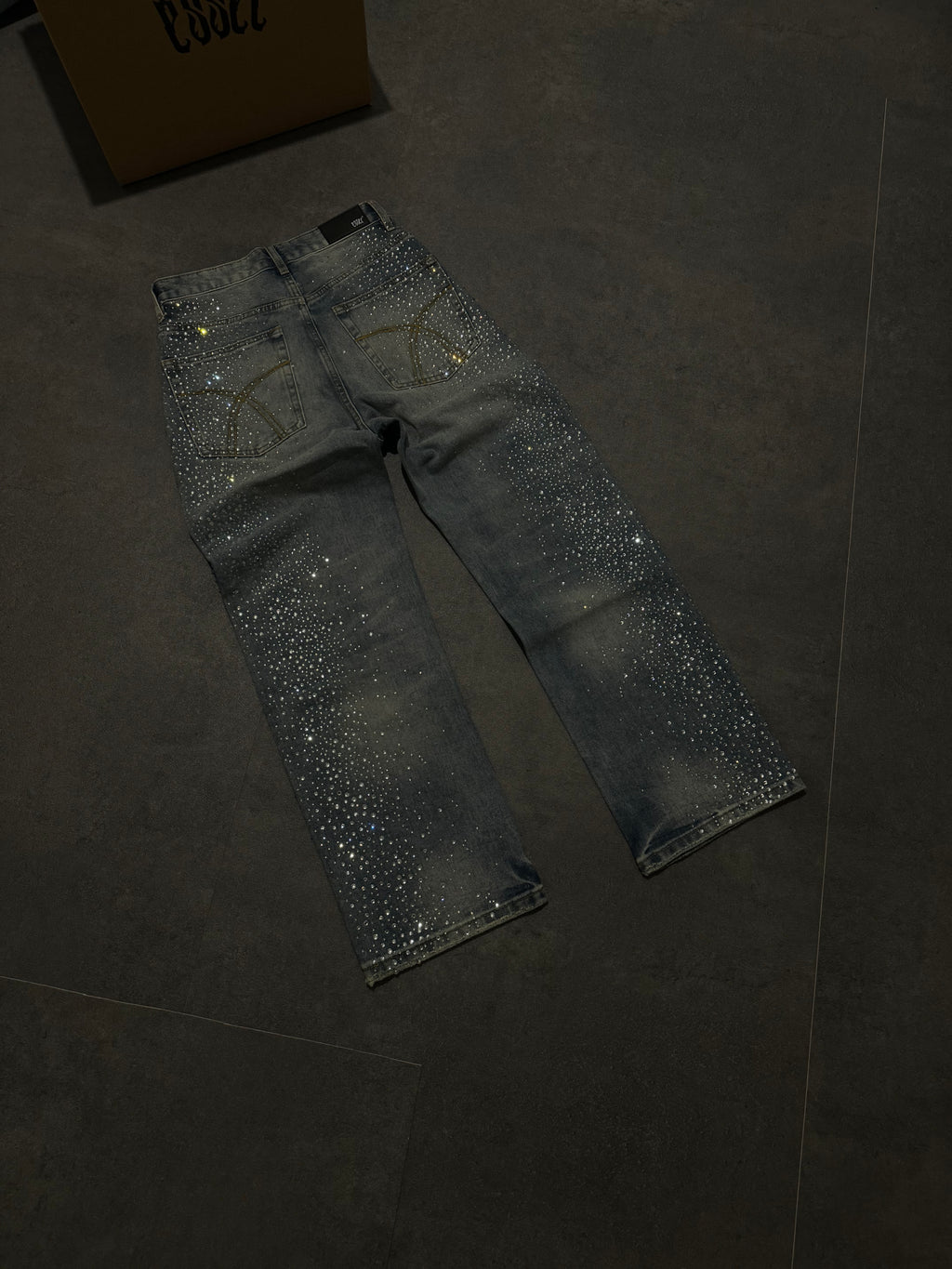 Diamond Blue Baggy Denim