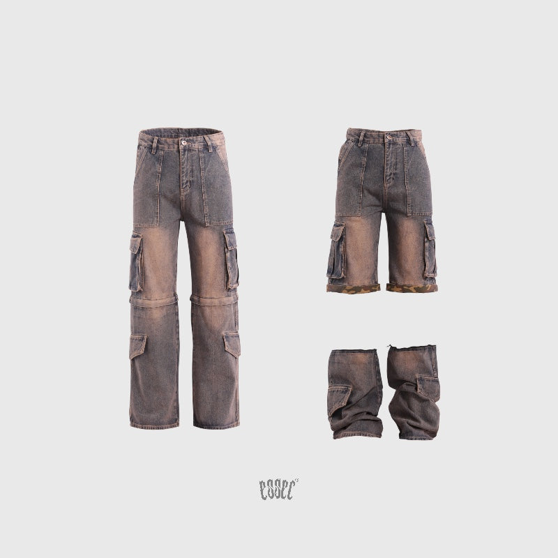 Essec Convertible Cargo Denim/Short