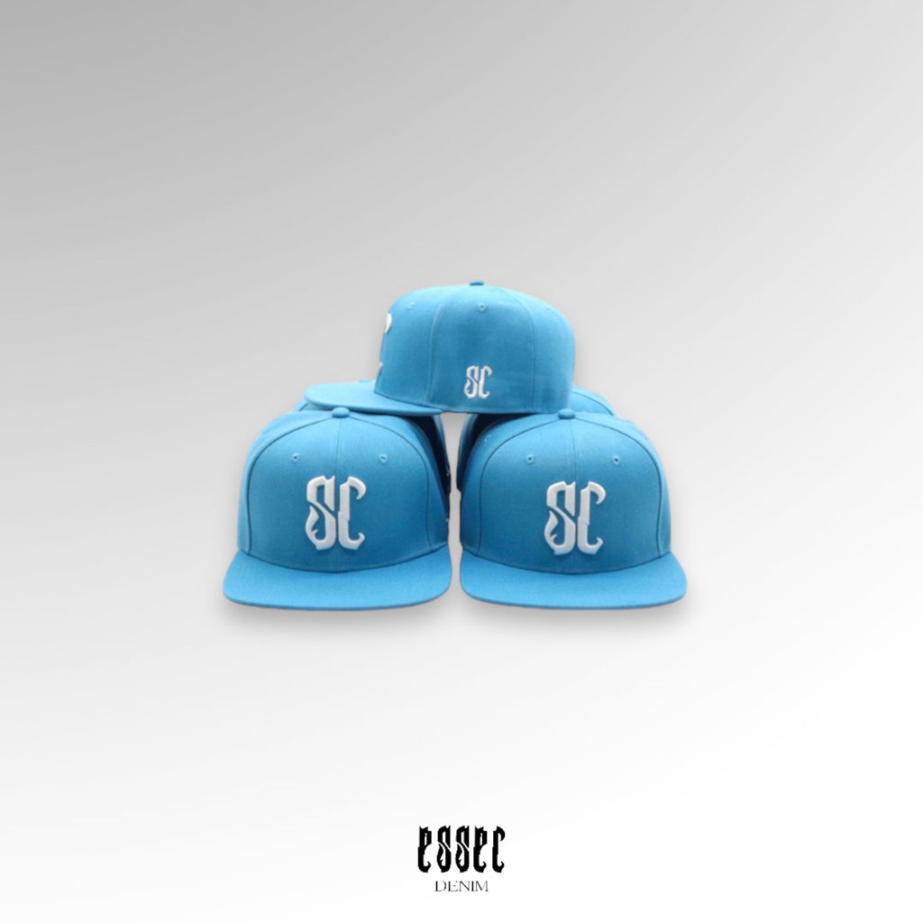 SC Sky Blue Fitted Hat